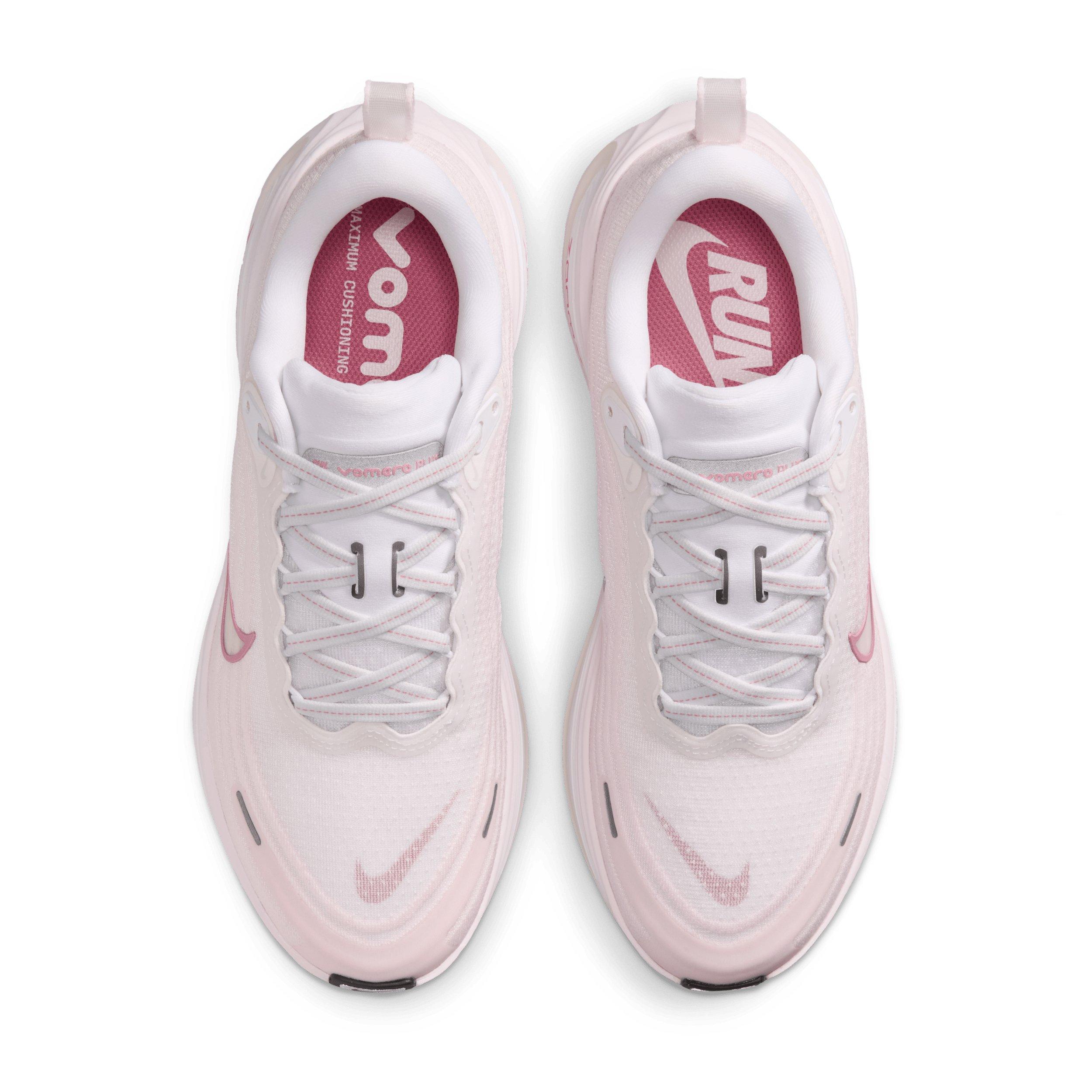 Nike Vomero Plus "White/Pearl Pink/Phantom/Peony" Women's Running Shoe - WHITE/PINK/PHANTOM/PEONY Thumbnail View 4