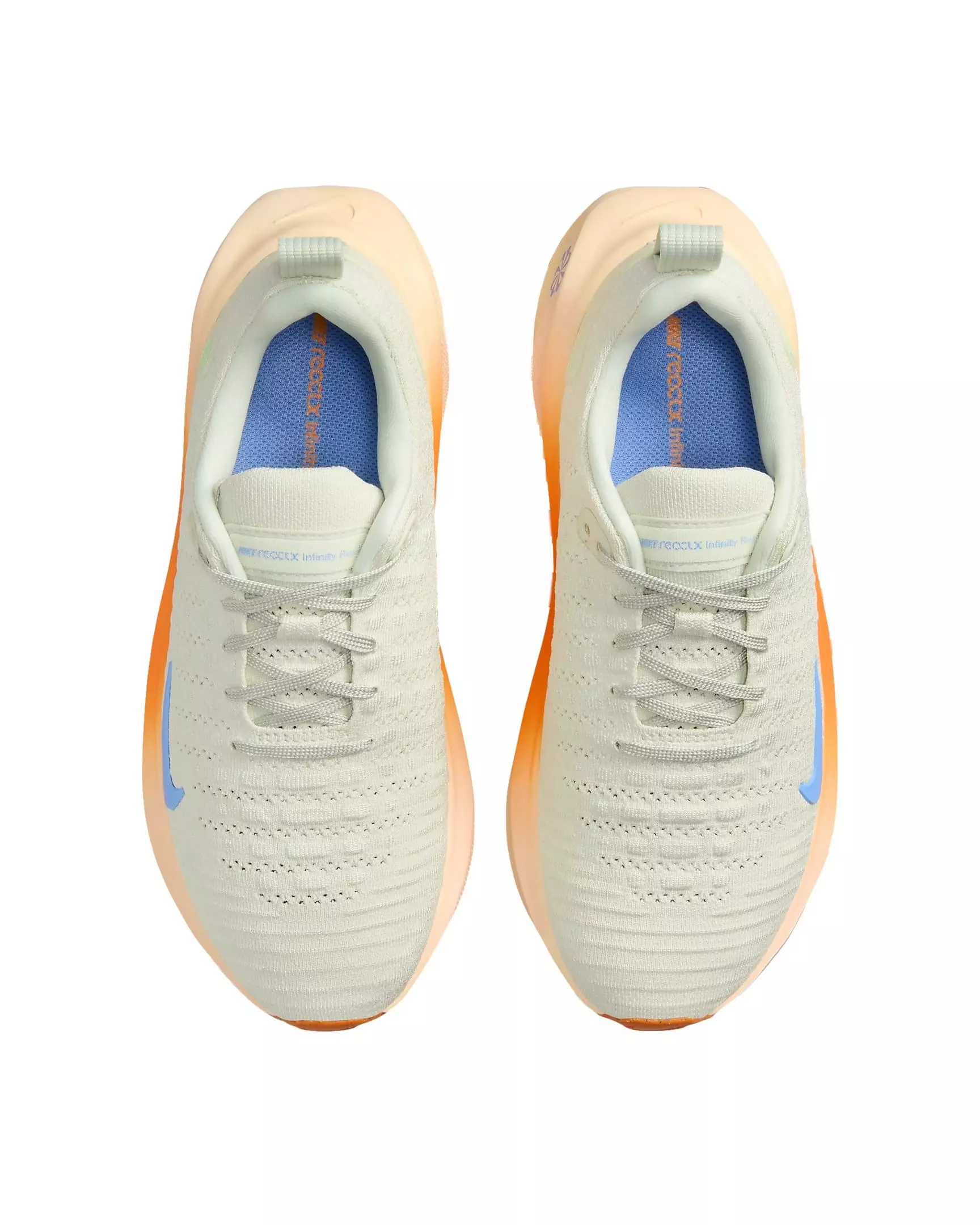 Nike InfinityRN 4 "Sea Glass/Safety Orange/Bright Mandarin/Polar" Women's Running Shoe - GREEN/ORANGE