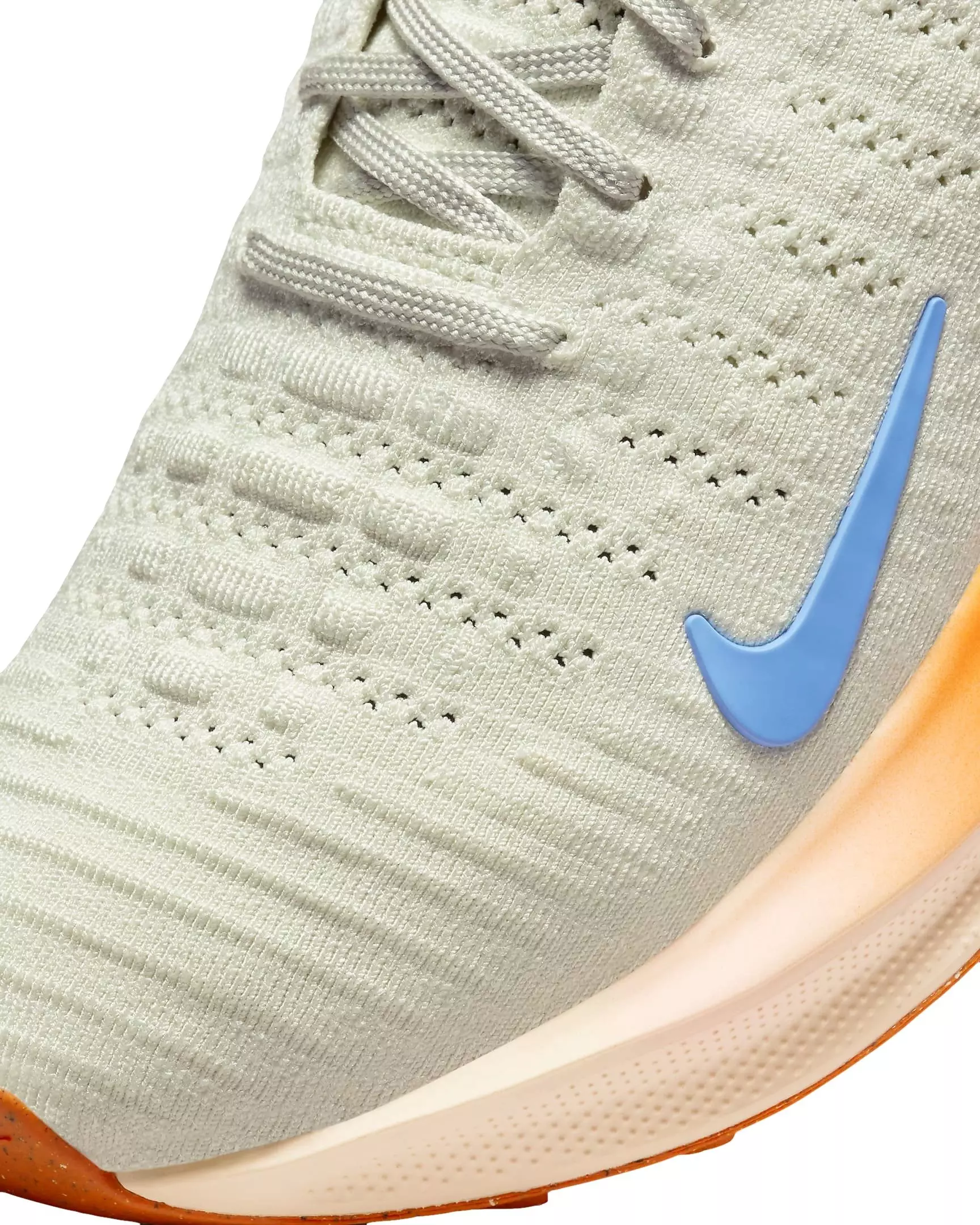 Nike InfinityRN 4 "Sea Glass/Safety Orange/Bright Mandarin/Polar" Women's Running Shoe - GREEN/ORANGE