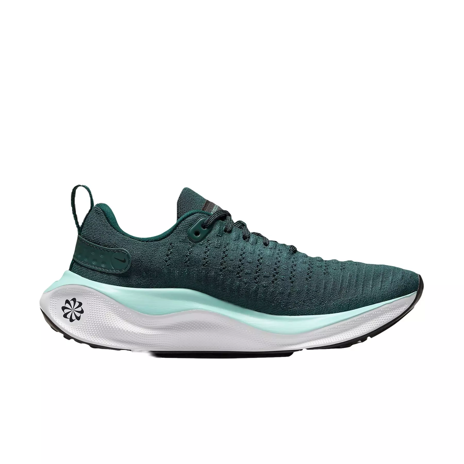 Nike InfinityRN 4 "Deep Jungle/Black/Jade Ice/Metallic Silver" Women's Running Shoe - GREEN/SILVER