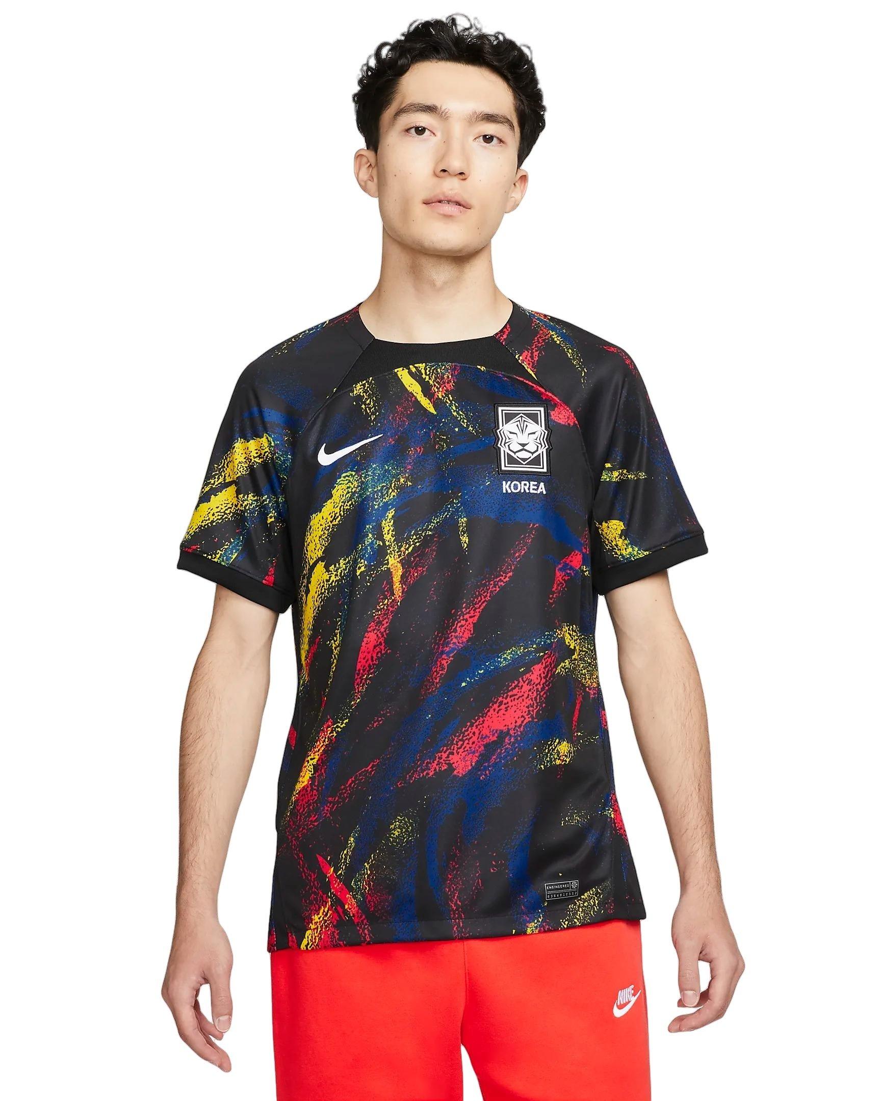 Korea 2022 Stadium Home Big Kids' Nike Dri-FIT Soccer Jersey.