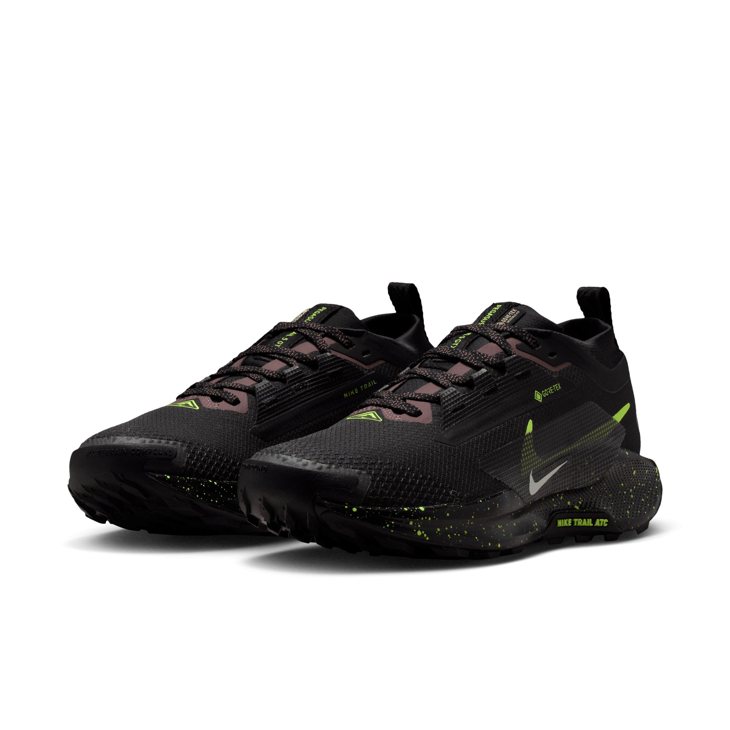 Nike Pegasus Trail 5 "Black/Phantom/Tattoo/Volt Ice" Women's Trail Running Shoe - BLACK/PHANTOM/TATTOO/VOLT Thumbnail View 3