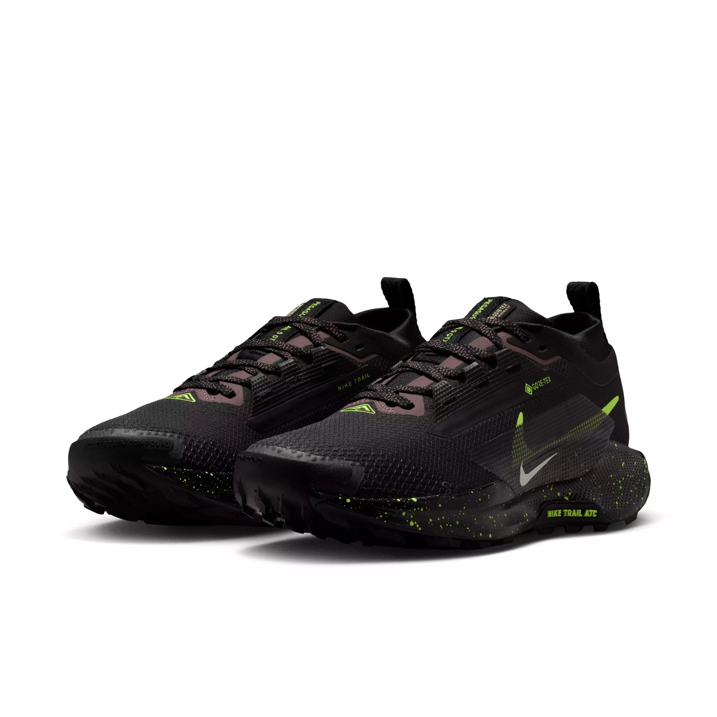 Nike Pegasus Trail 5 "Black/Phantom/Tattoo/Volt Ice" Women's Trail Running Shoe - BLACK/PHANTOM/TATTOO/VOLT