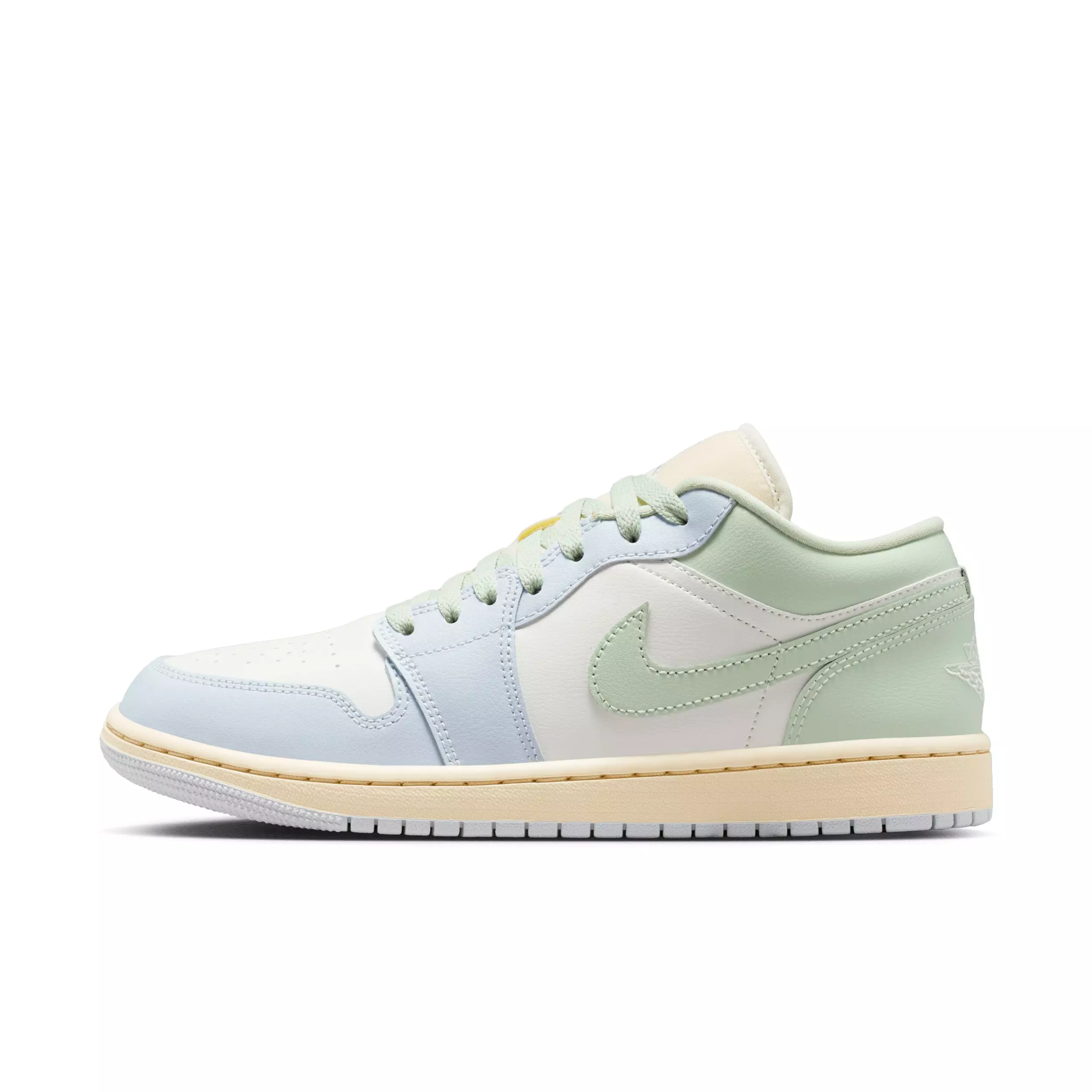 Jordan 1 Low "Sail/Aura/Muslin/Jade Aura" Women's Shoe - SAIL/AURA/MUSLIN/JADE