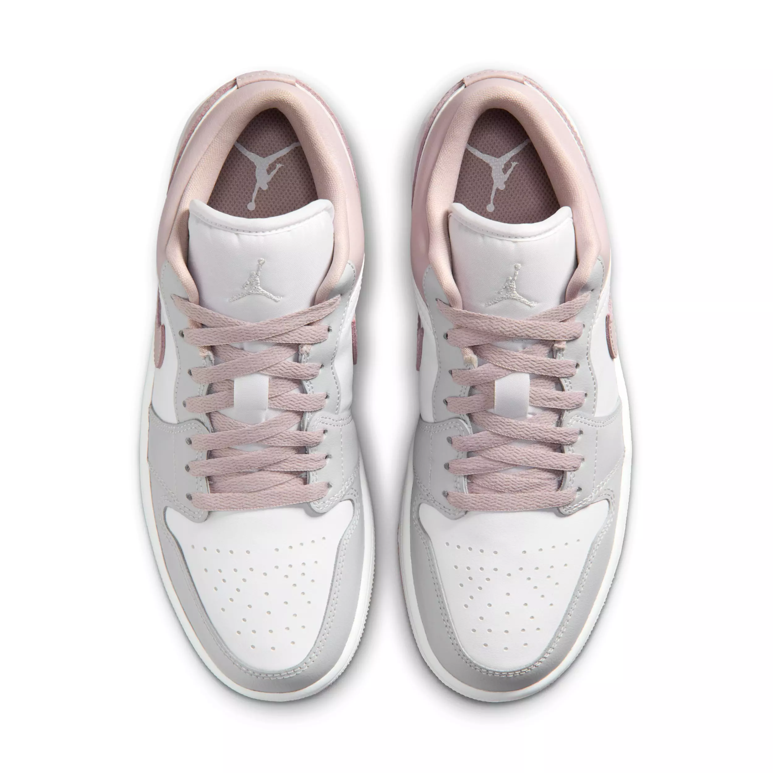 Jordan Air Jordan 1 Low "Particle Rose/White/Neutral Grey" Women's Shoe - ROSE/WHITE/GREY