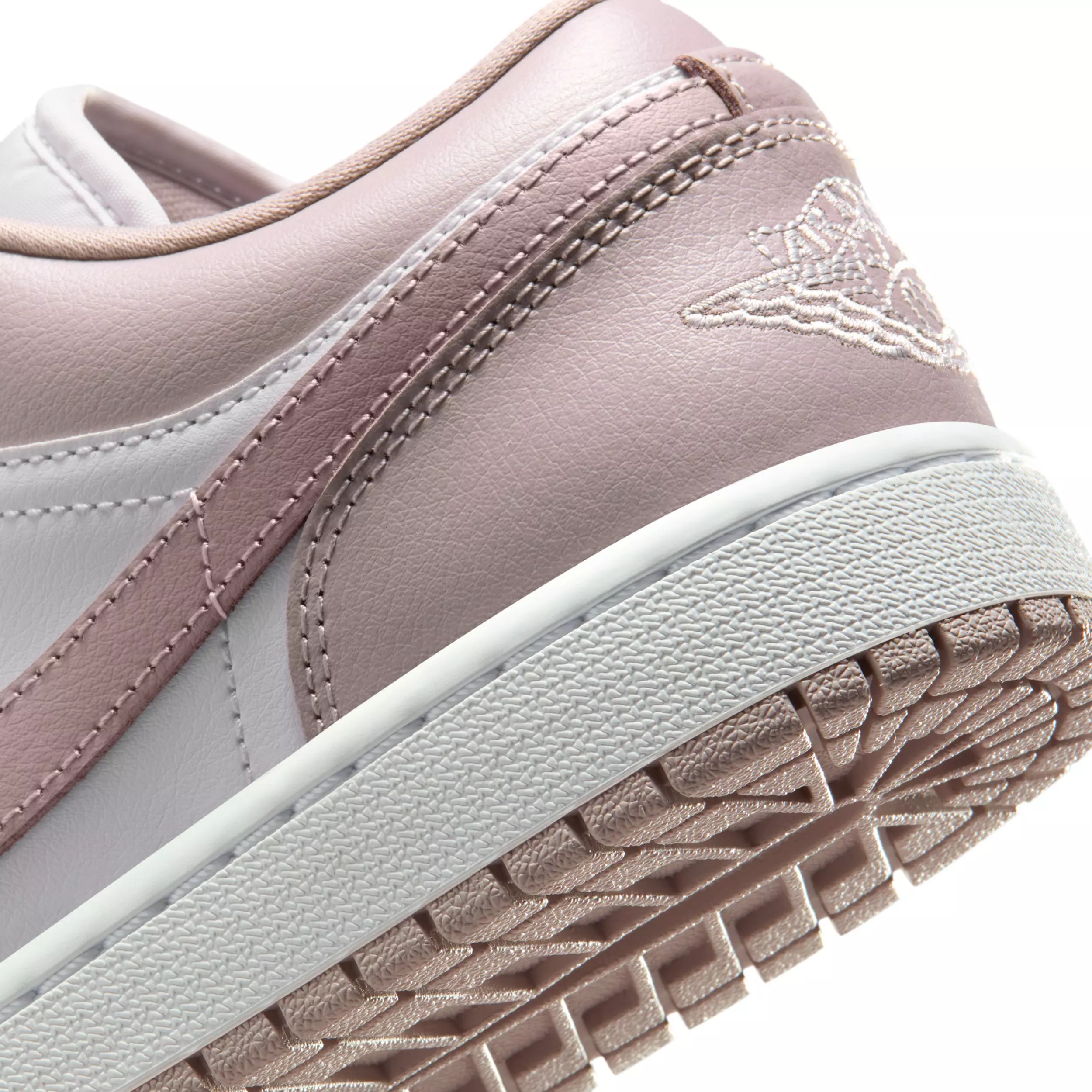 Jordan Air Jordan 1 Low "Particle Rose/White/Neutral Grey" Women's Shoe - ROSE/WHITE/GREY