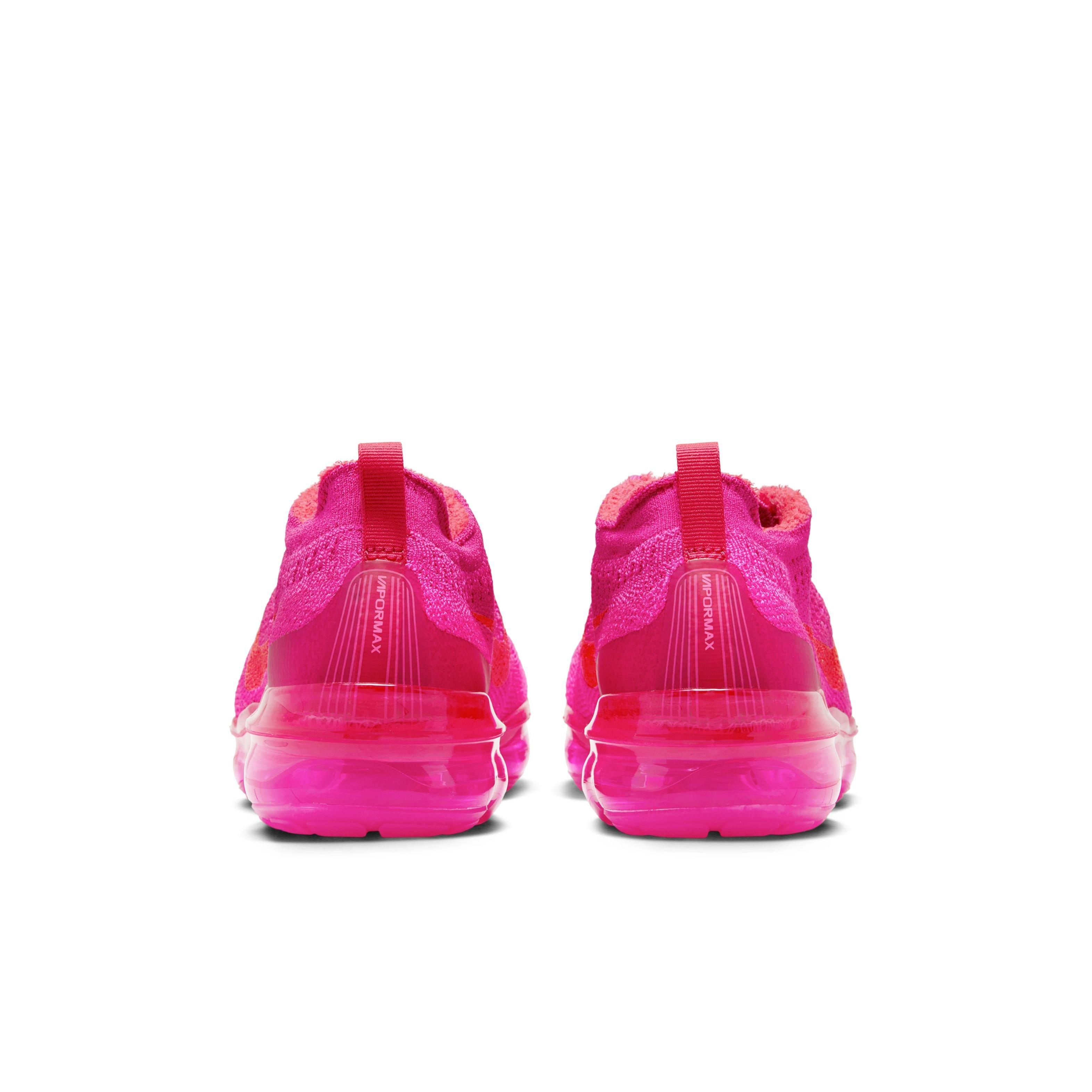 Nike Air VaporMax 2023 Flyknit "Pink/Dark Pink/Red" Women's Shoe - PINK/DK PINK/RED Thumbnail View 5