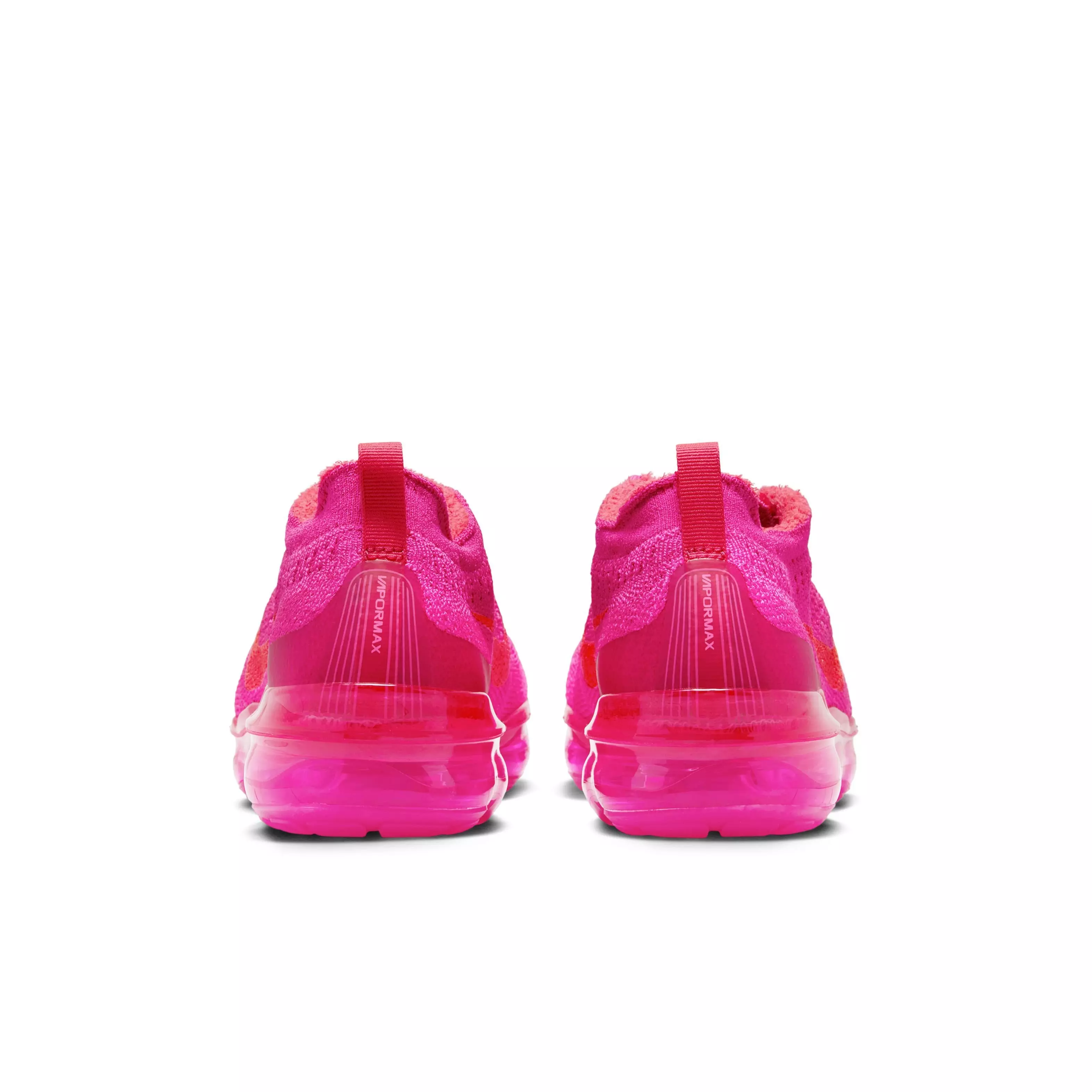 Nike Air VaporMax 2023 Flyknit "Pink/Dark Pink/Red" Women's Shoe - PINK/DK PINK/RED