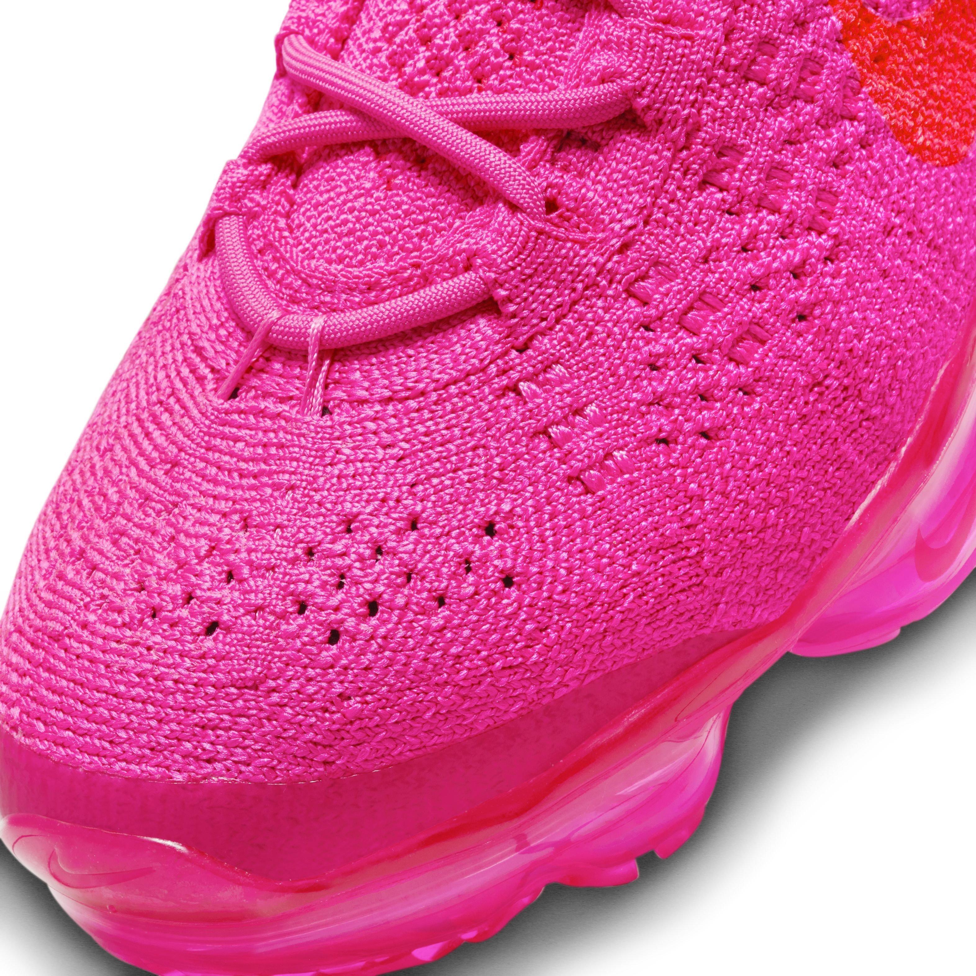 Nike Air VaporMax 2023 Flyknit "Pink/Dark Pink/Red" Women's Shoe - PINK/DK PINK/RED Thumbnail View 7
