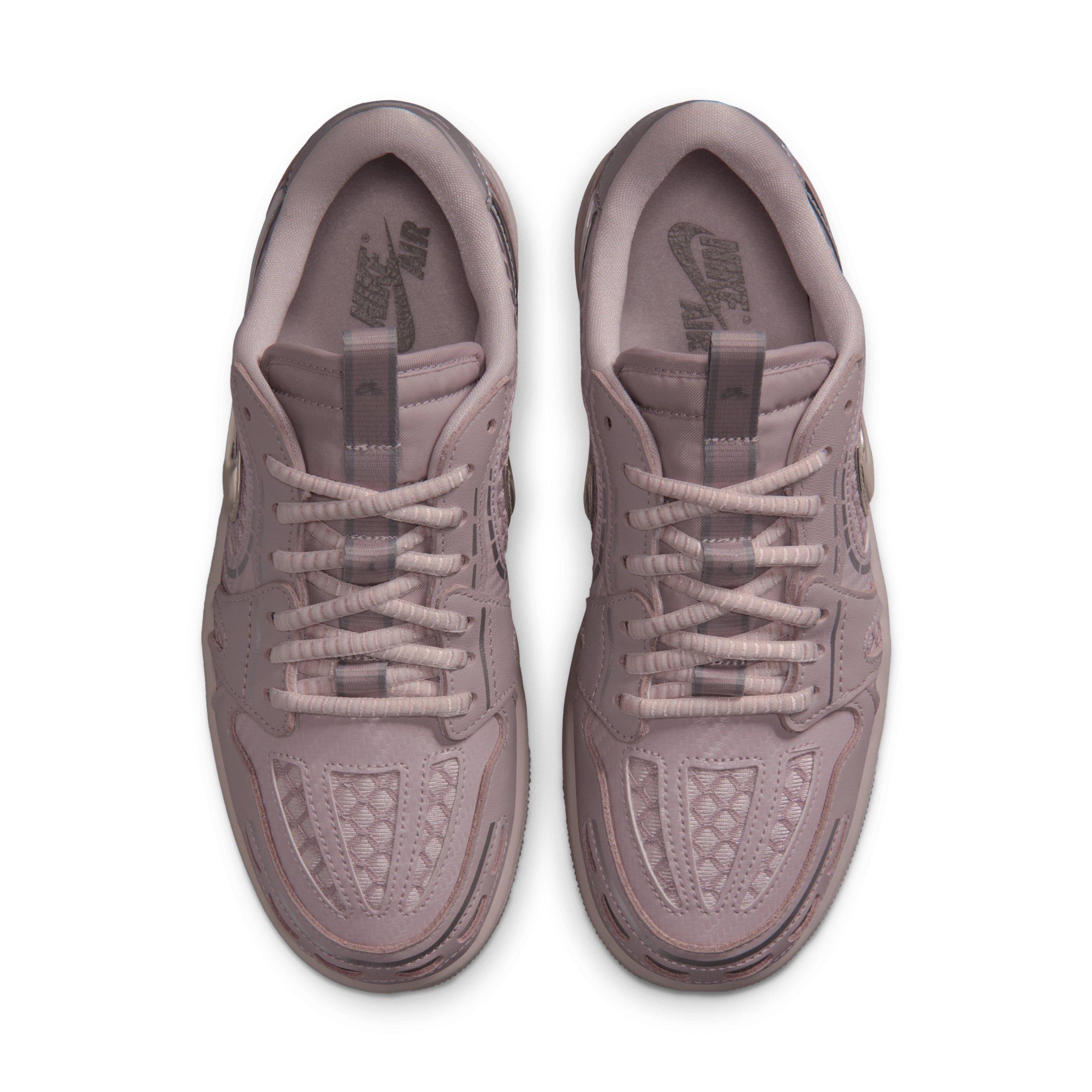 Jordan 1 Low Method of Make "Particle Rose/Barely Rose/Metallic Silver/Enigma Stone" Women's Shoe - ROSE/ROSE/SILVER/STONE Thumbnail View 4