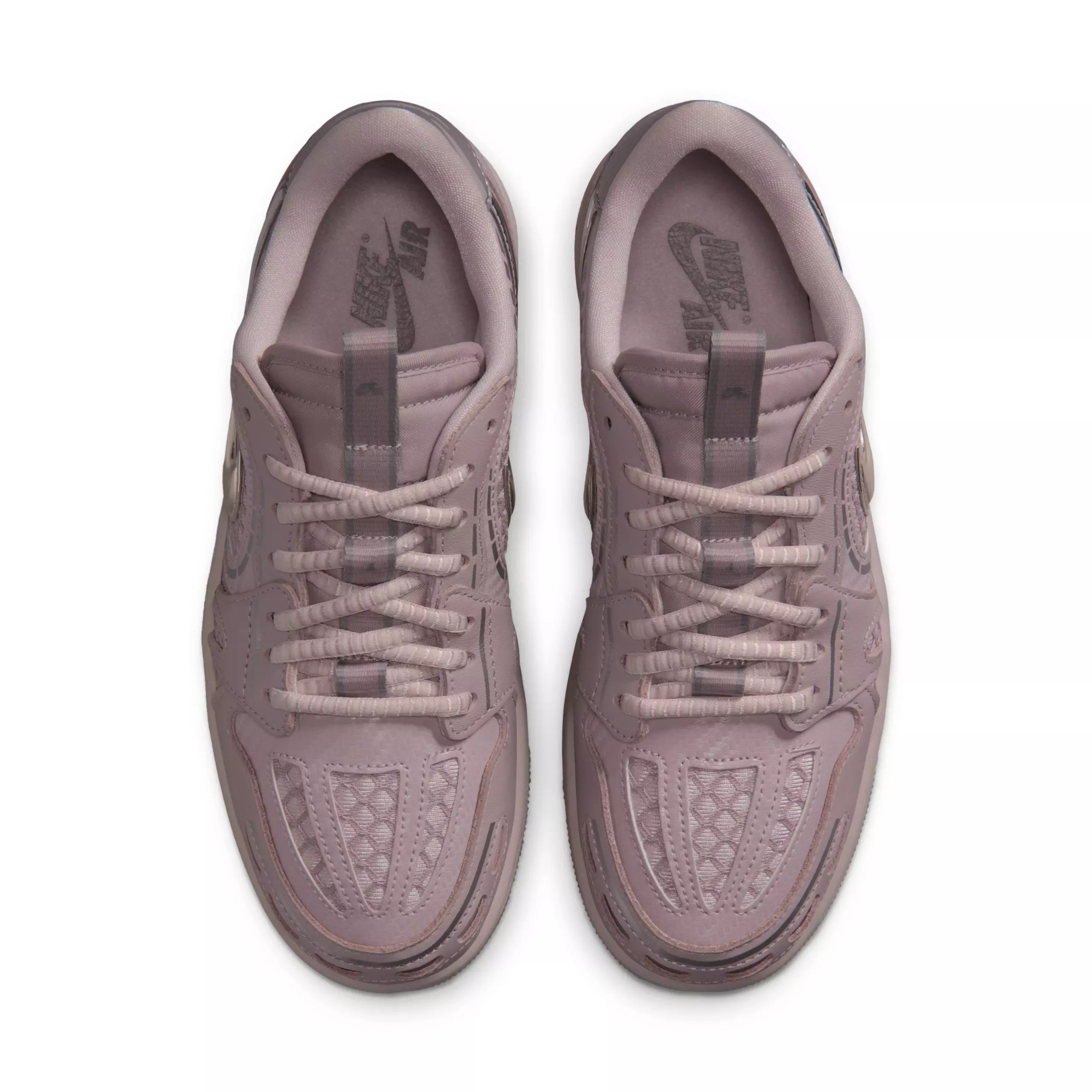 Jordan 1 Low Method of Make "Particle Rose/Barely Rose/Metallic Silver/Enigma Stone" Women's Shoe - ROSE/ROSE/SILVER/STONE