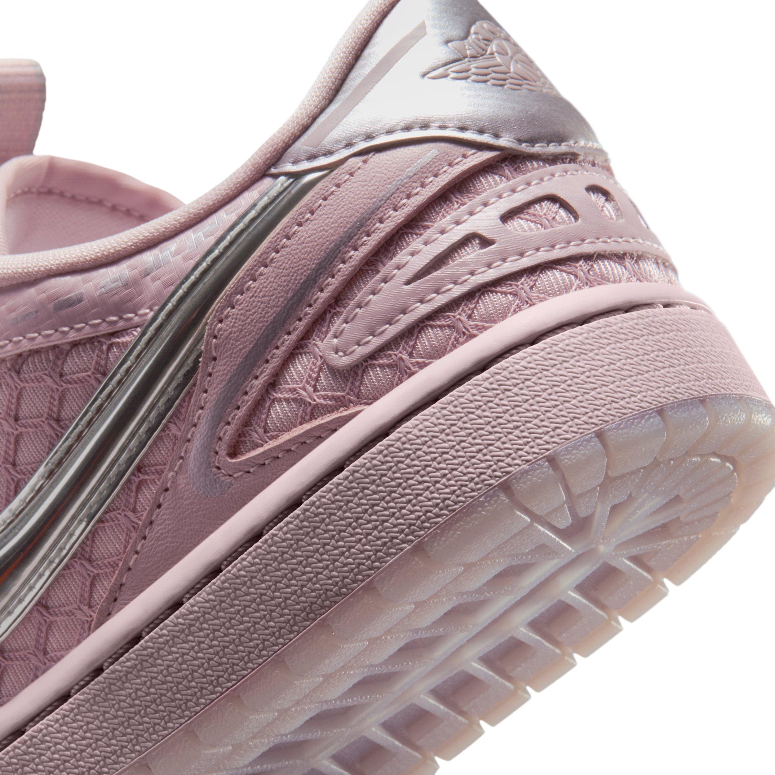 Jordan 1 Low Method of Make "Particle Rose/Barely Rose/Metallic Silver/Enigma Stone" Women's Shoe - ROSE/ROSE/SILVER/STONE Thumbnail View 8