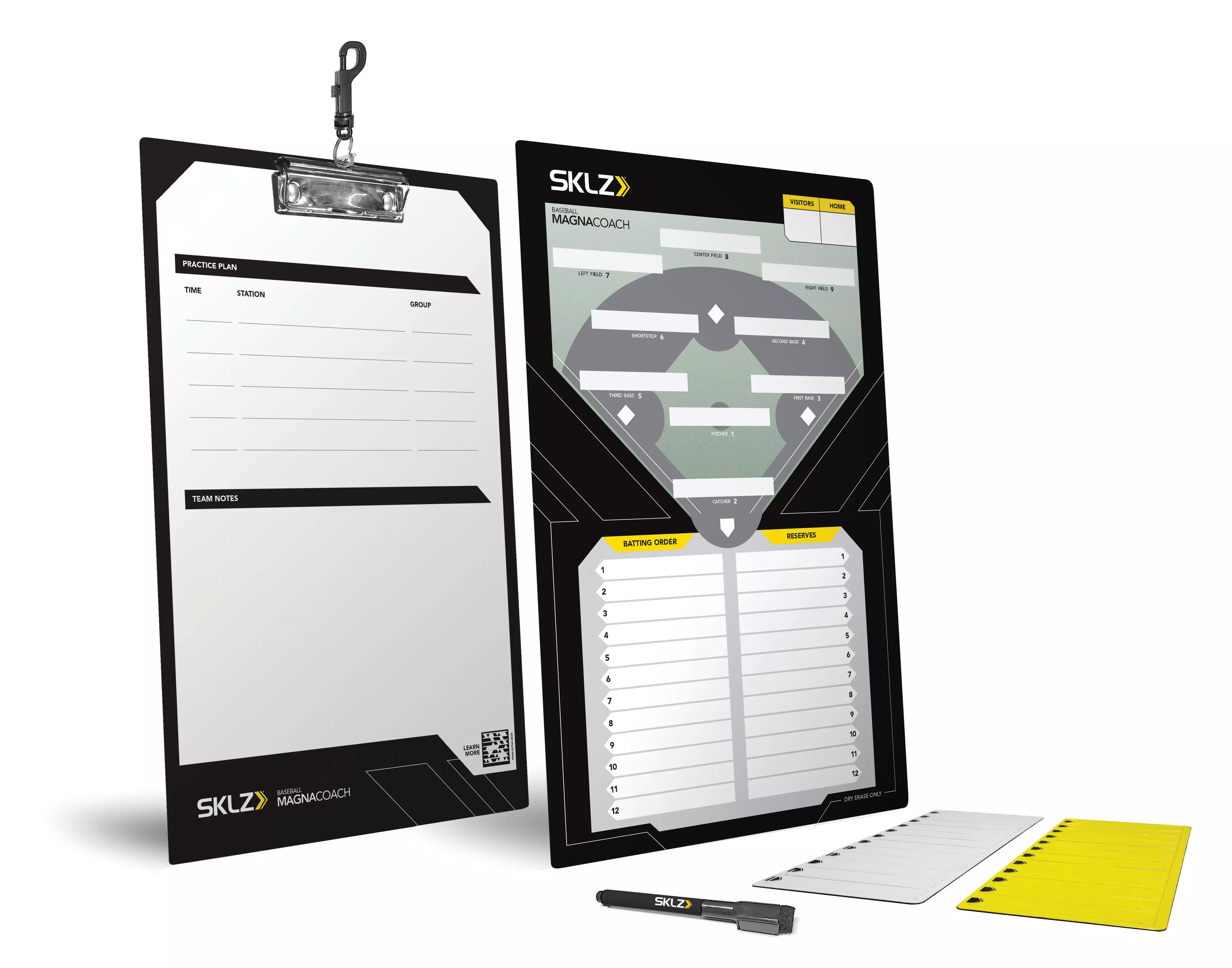 SKLZ Baseball MagnaCoach Dry Erase Board - AS SHOWN