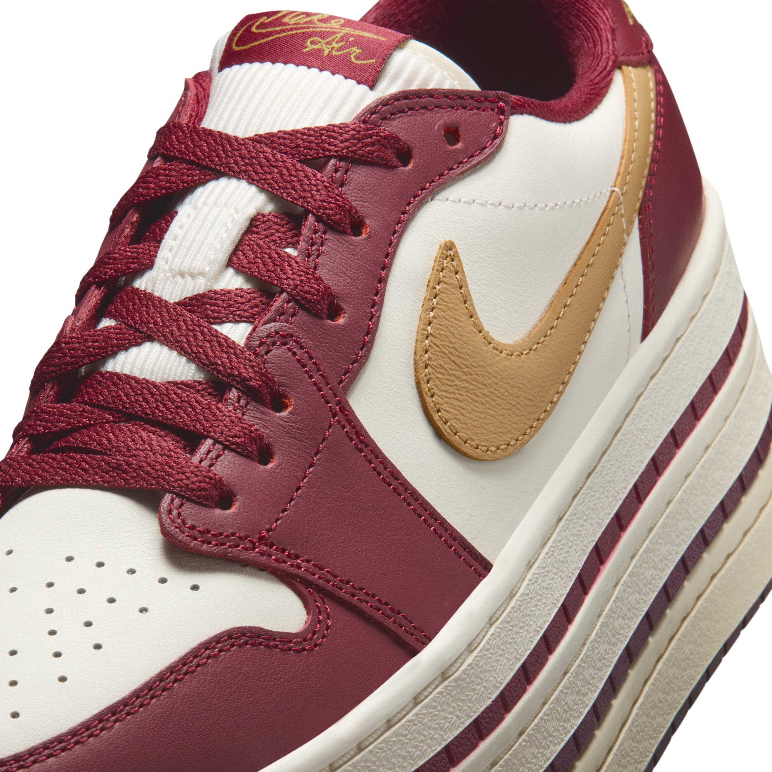 Jordan 1 Triple Stack "Team Red/Pale Ivory/Sanded Gold" Women's Shoe - RED/IVORY/GOLD Thumbnail View 7