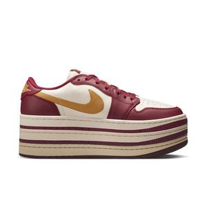 Jordan 1 Triple Stack "Team Red/Pale Ivory/Sanded Gold" Women's Shoe