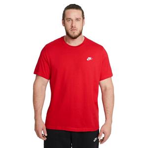 Nike Men's Sportswear "University Red" Club Tee