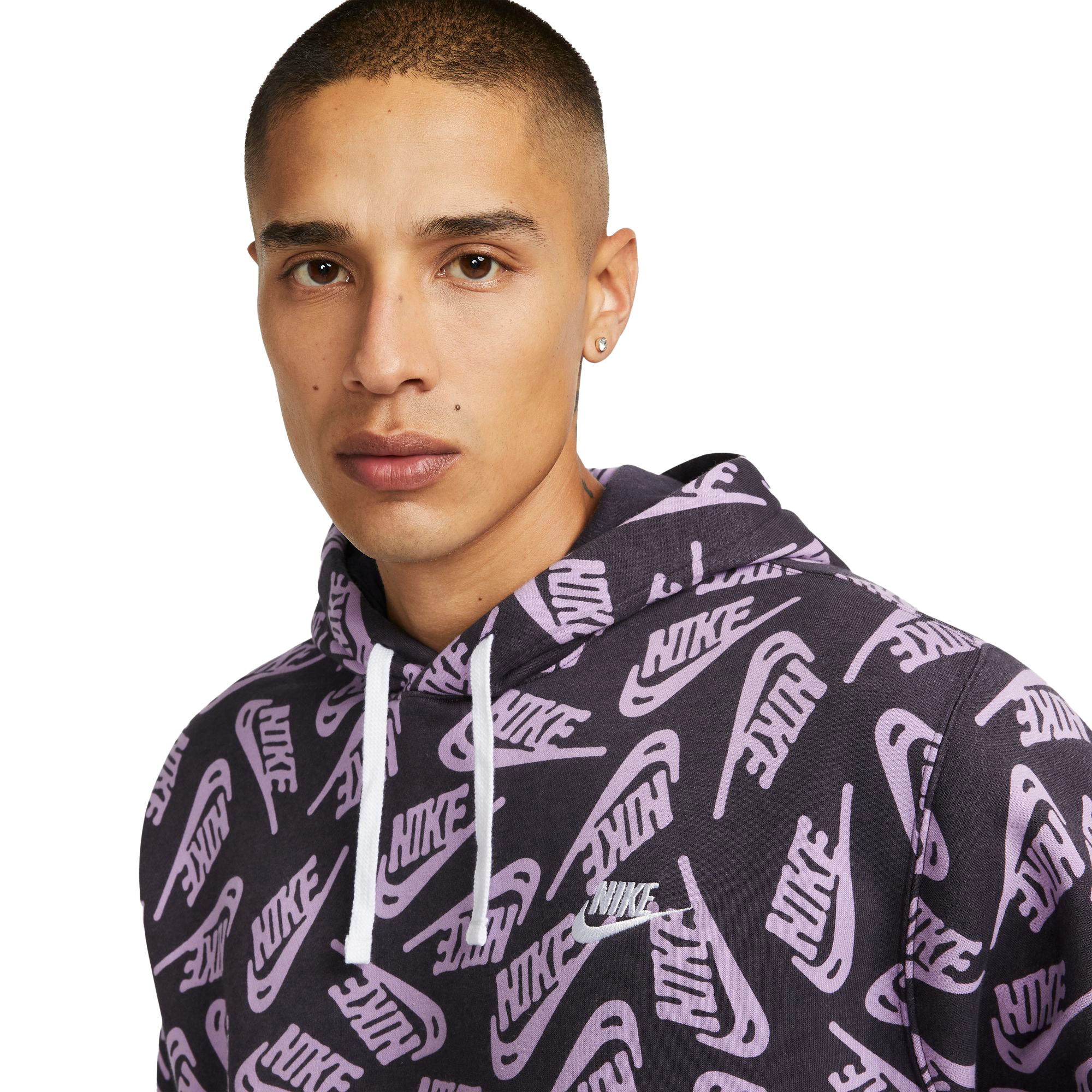 Nike all discount over print hoodie