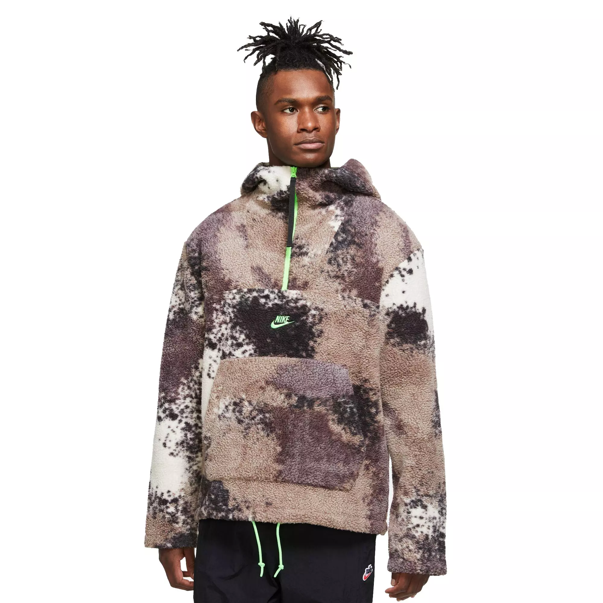 mens sherpa hoodie nike