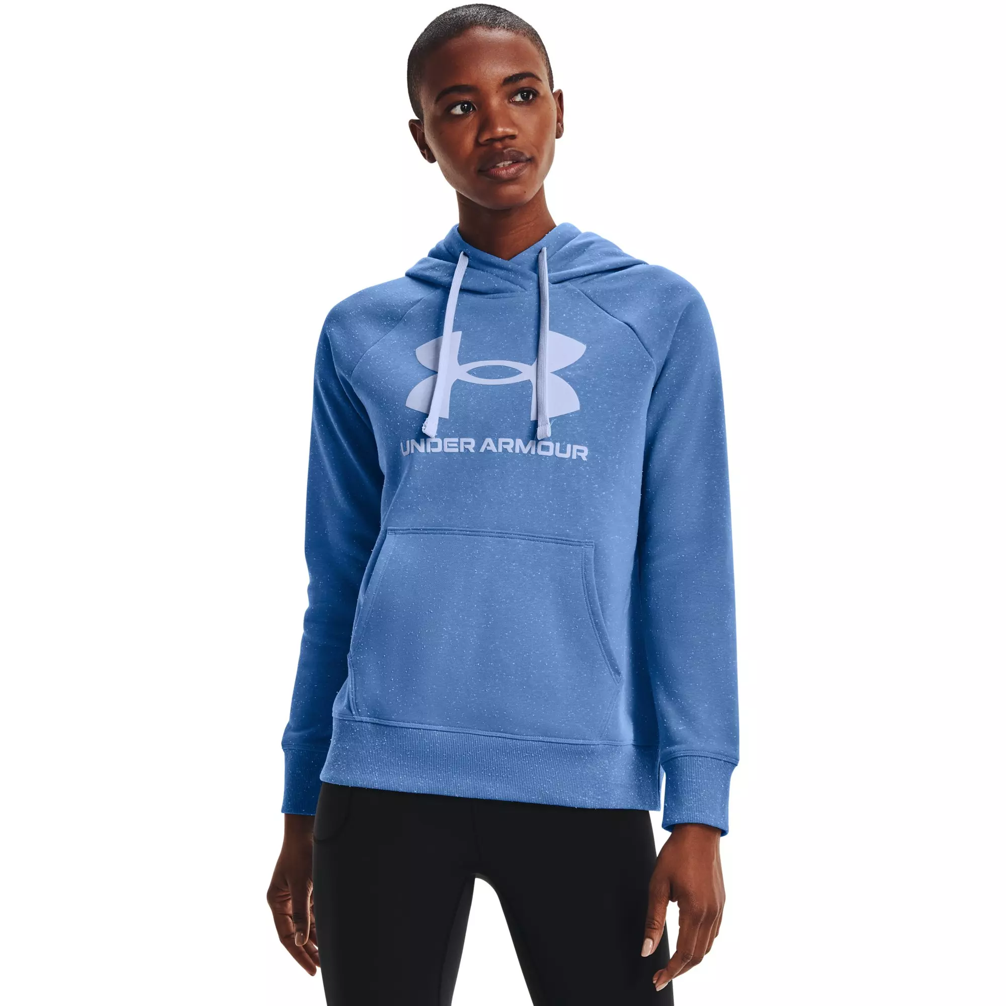 Under Armour Women's Rival Fleece Logo Pullover Hoodie - BLUE