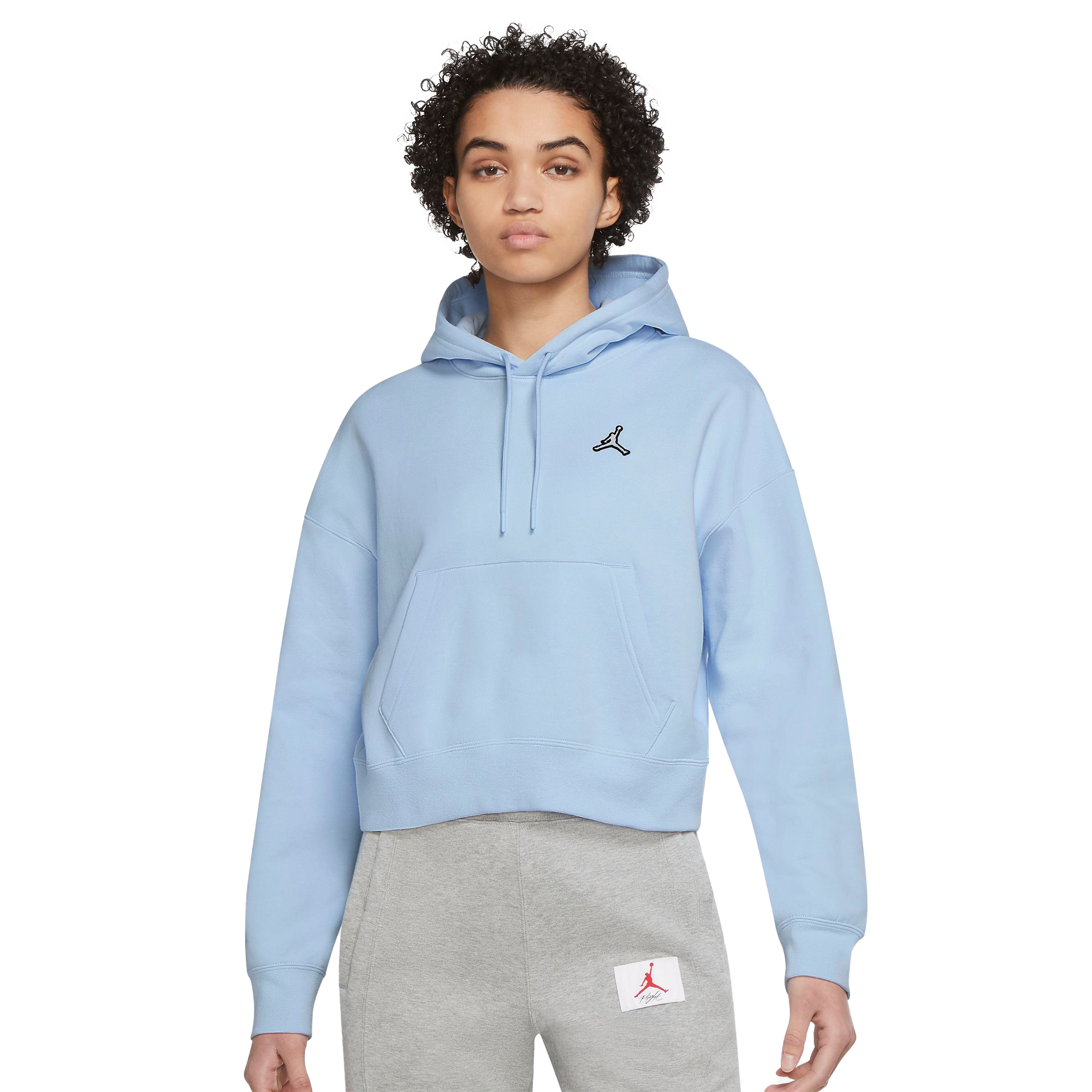 jordan blue and white hoodie