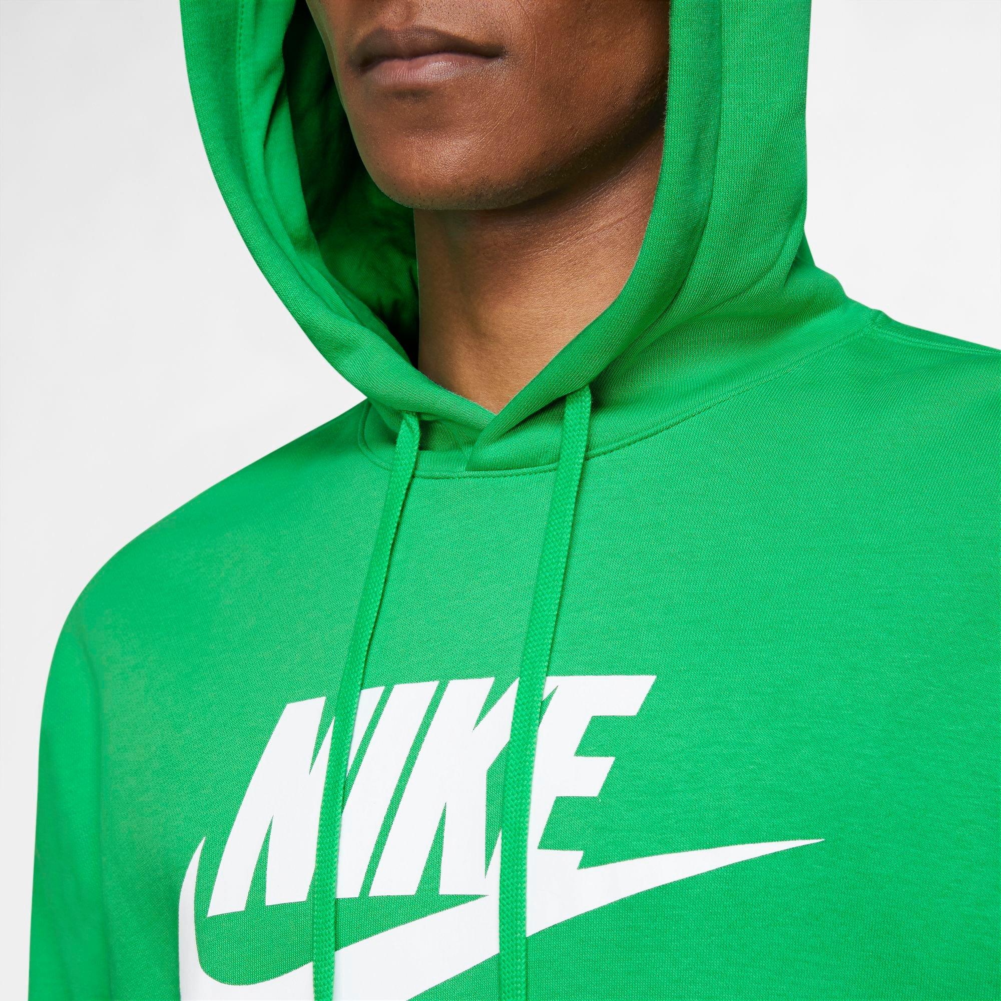 Nike freak hoodie discount green