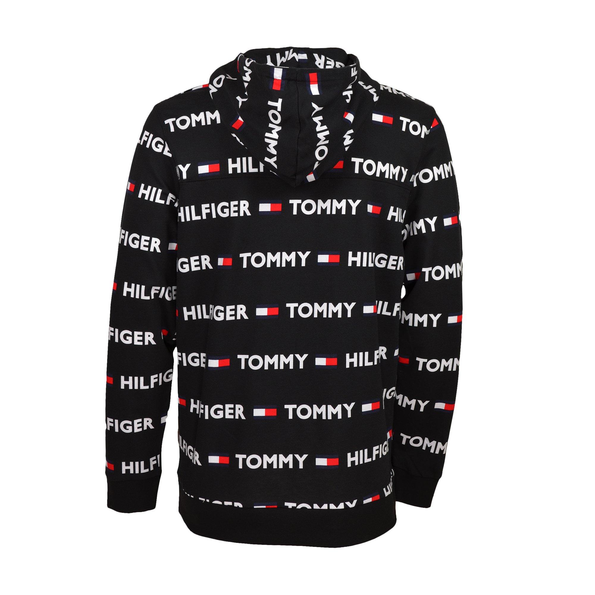 Tommy Hilfiger Shoulder Pads Athletic Hoodies for Men