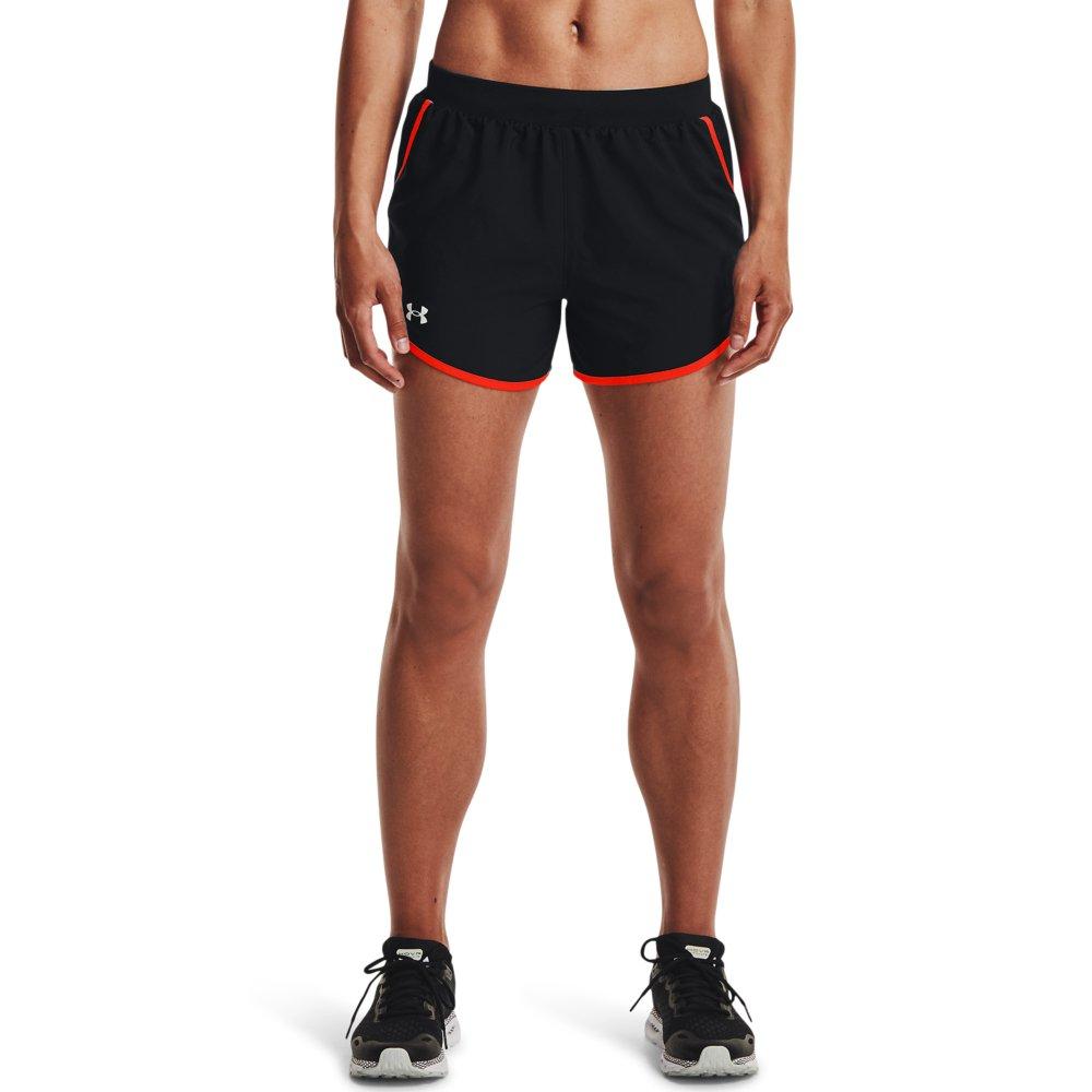 Under Armour Women's Fly By Shorts-Black