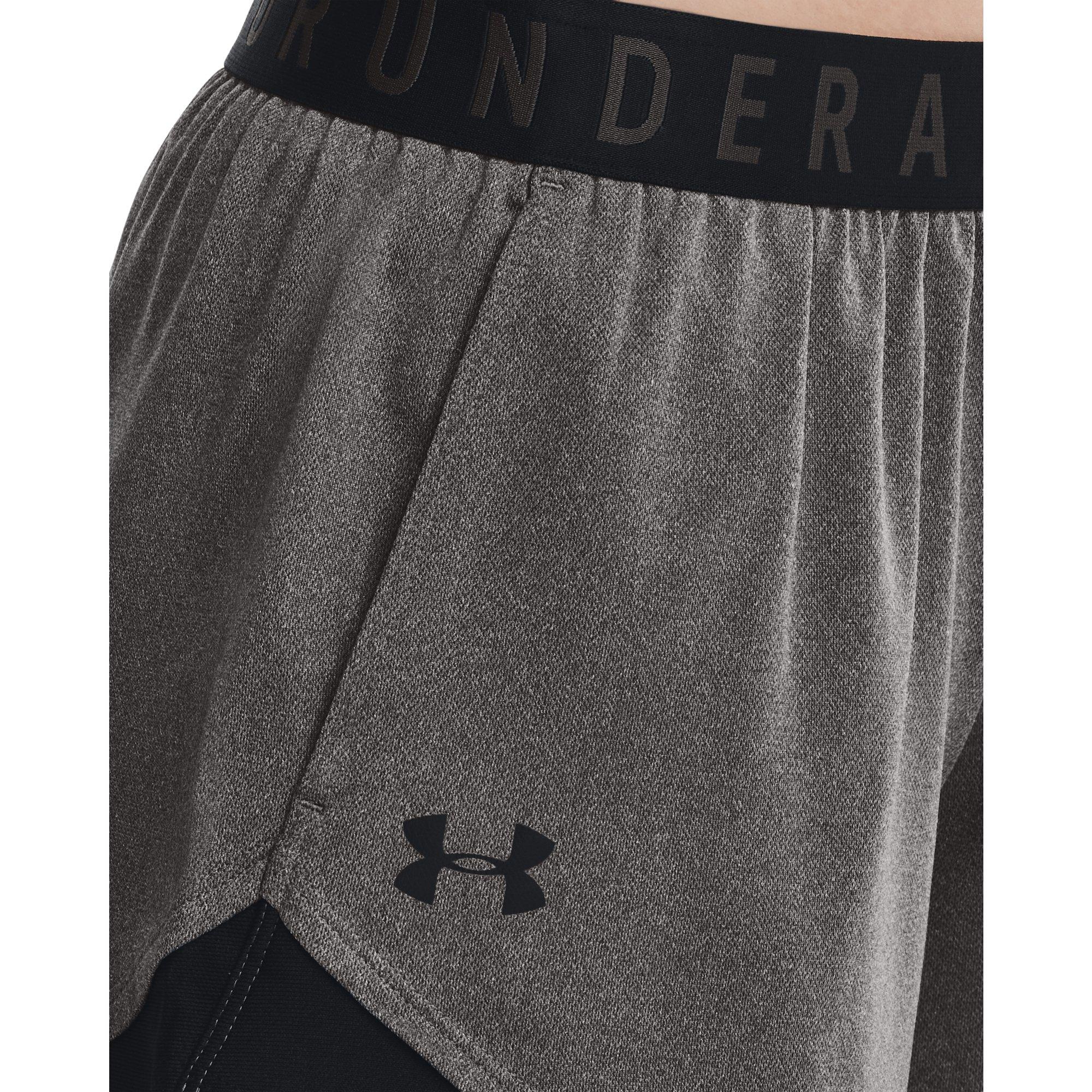 Under Armour Women's Play Up Shorts - GREY Thumbnail View 2