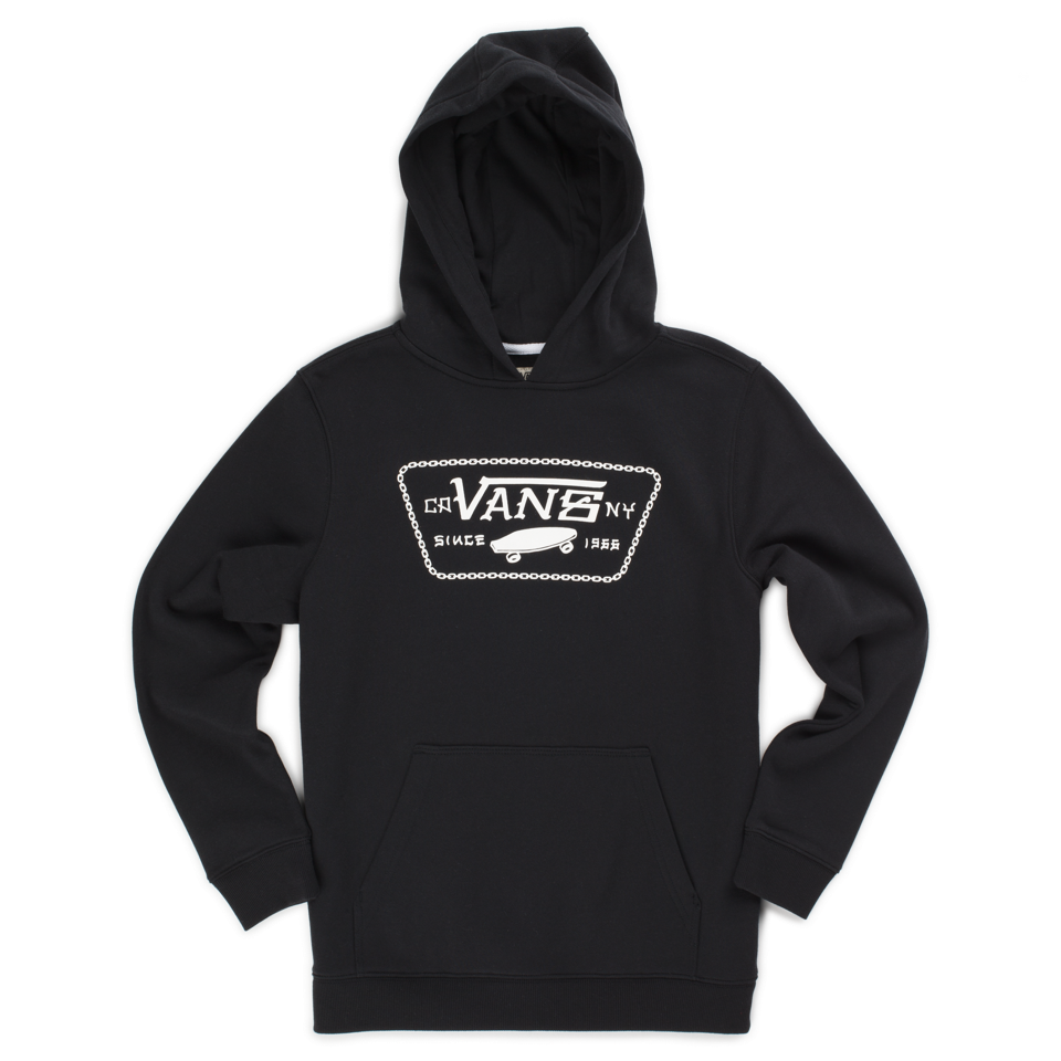 Vans Men's Versa Pullover Hoodie - BLACK Thumbnail View 1