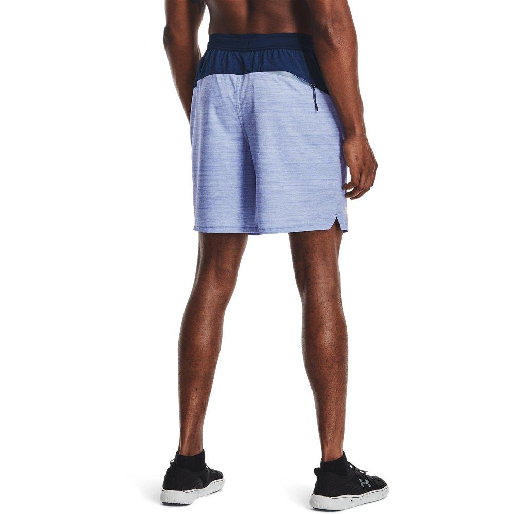 Under Armour Men's Shorebreak 2 in 1 Amphib Board Shorts - GREY/NAVY Thumbnail View 2