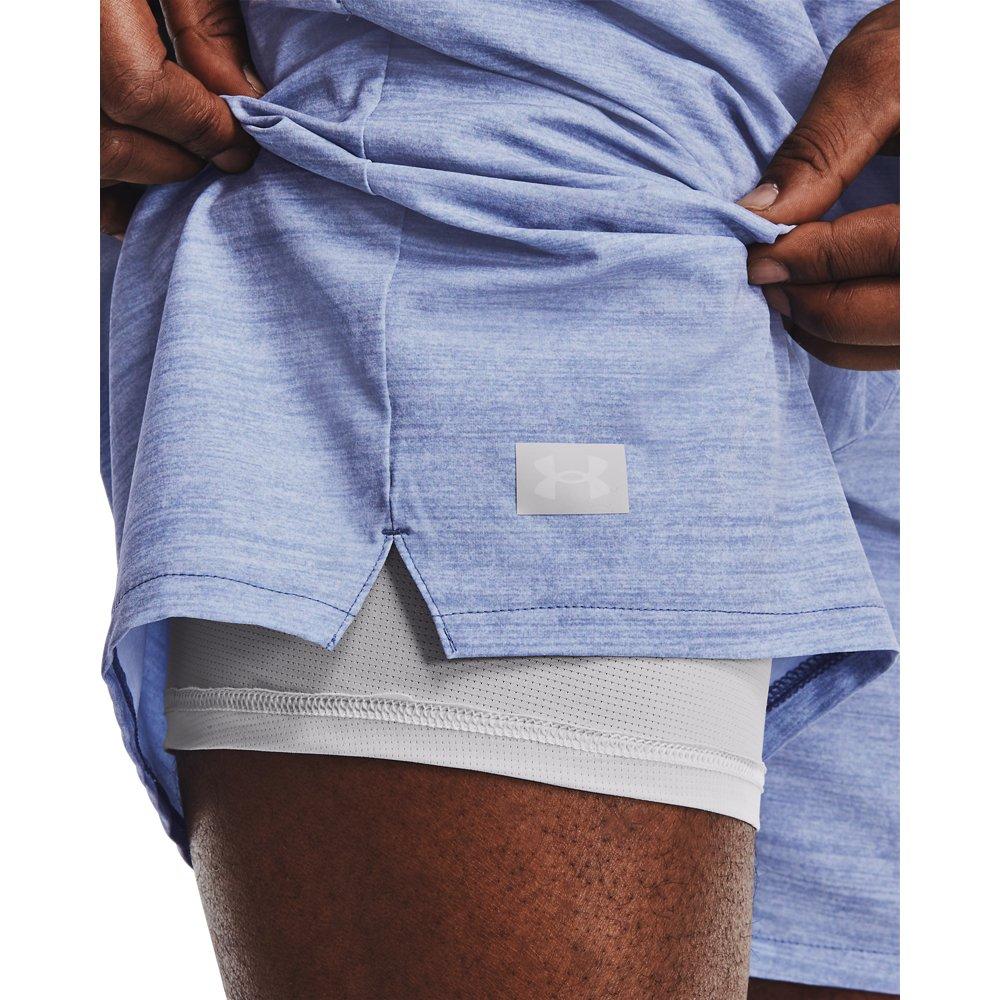 Under Armour Men's Shorebreak 2 in 1 Amphib Board Shorts - GREY/NAVY Thumbnail View 3