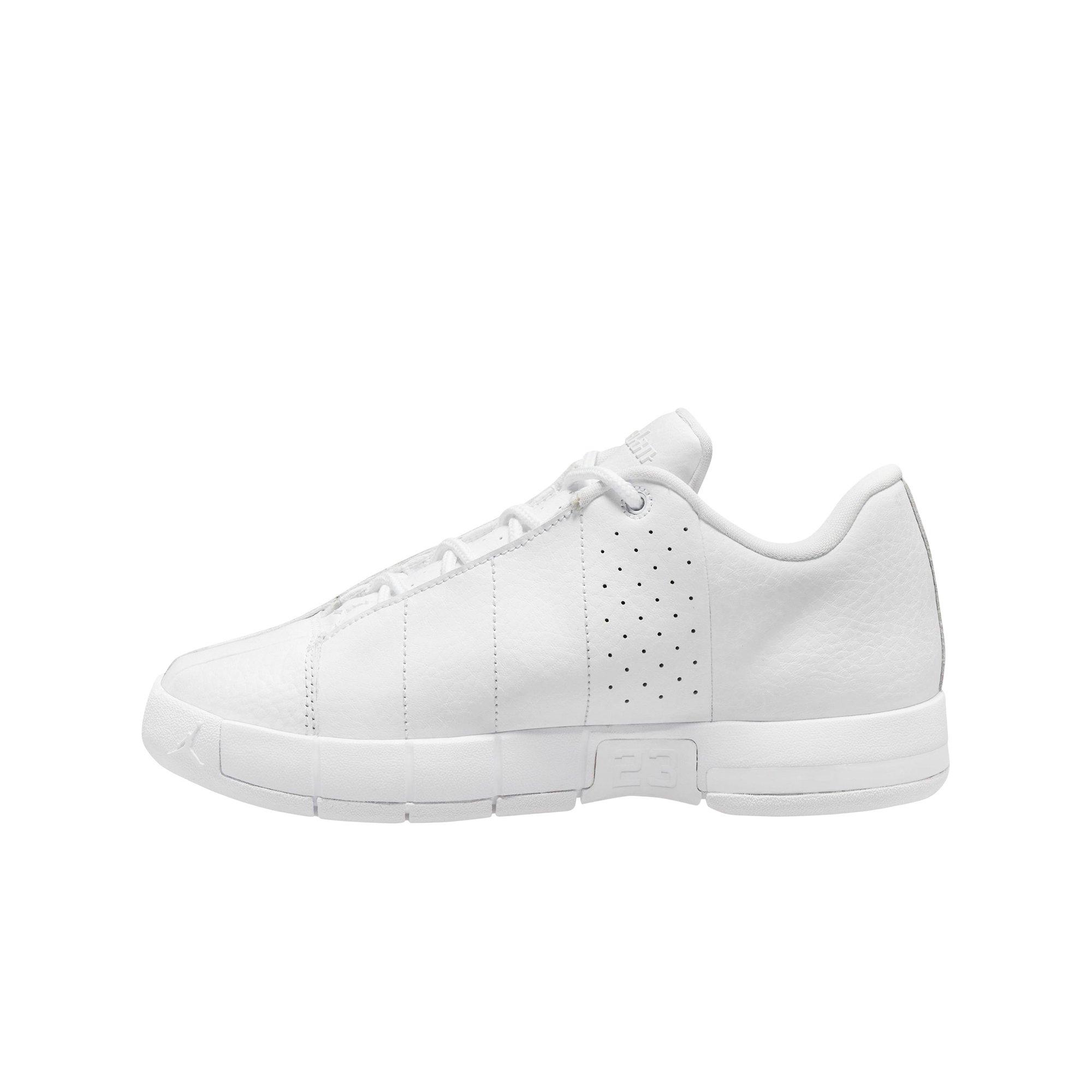 Jordan Team Elite 2 Low ''White/Pure Platinum Grade School Boys