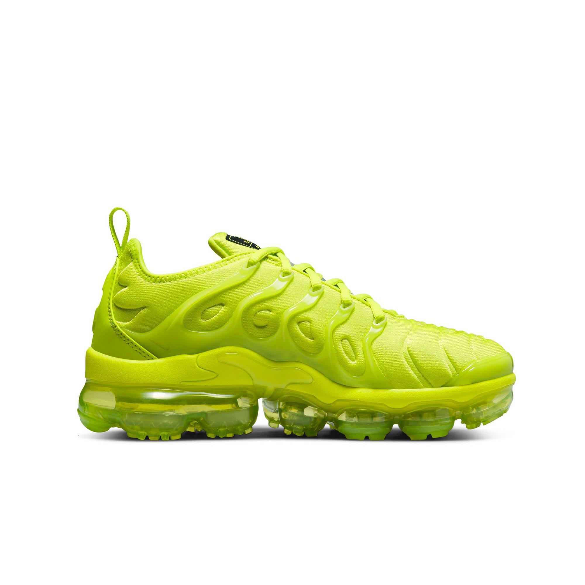 Nike Air VaporMax Plus Tennis Ball Womens Lifestyle Shoes Neon