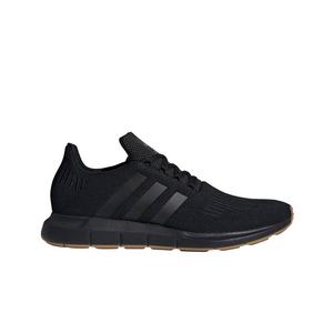 Black adidas trainers swift run sale