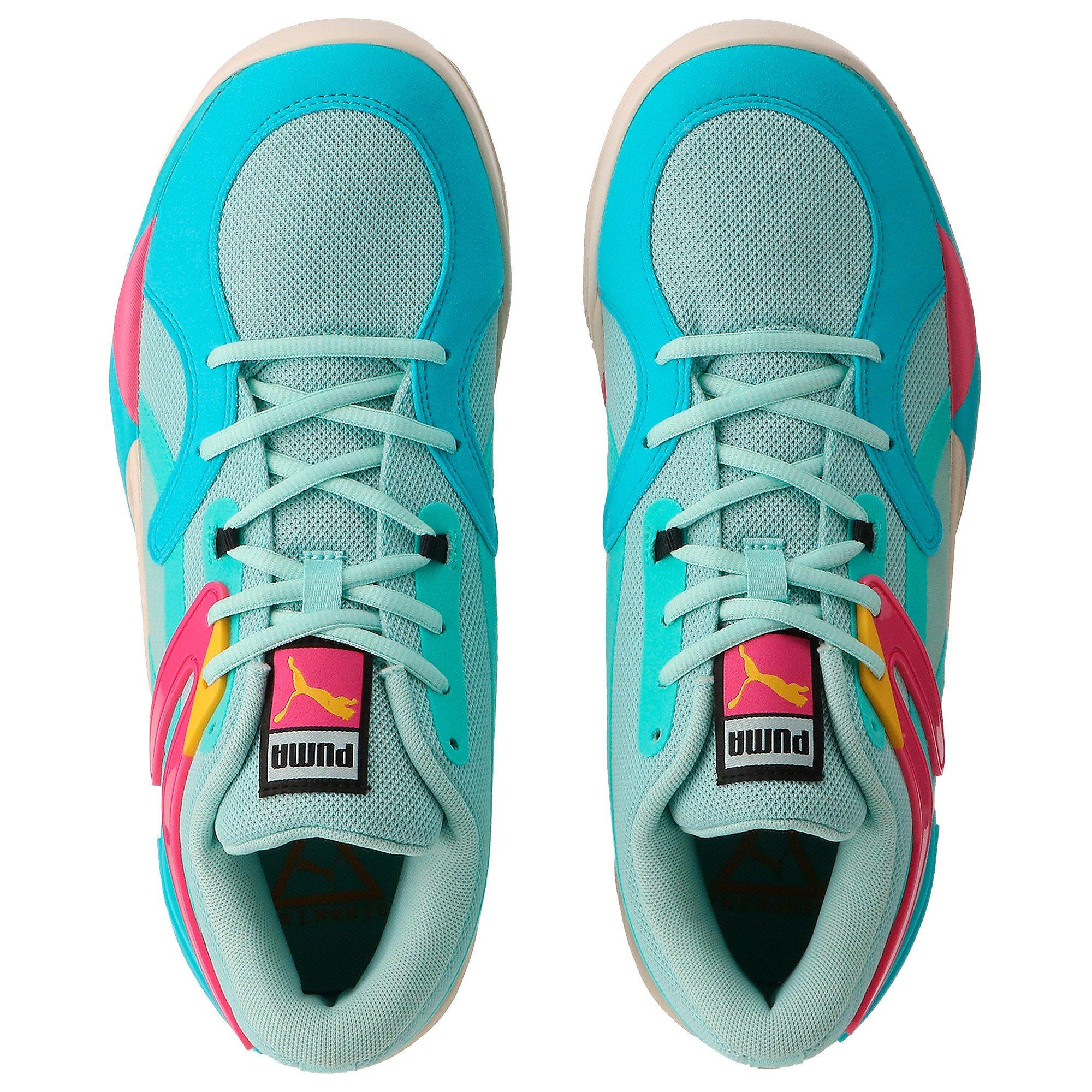 Turquoise and pink clearance pumas