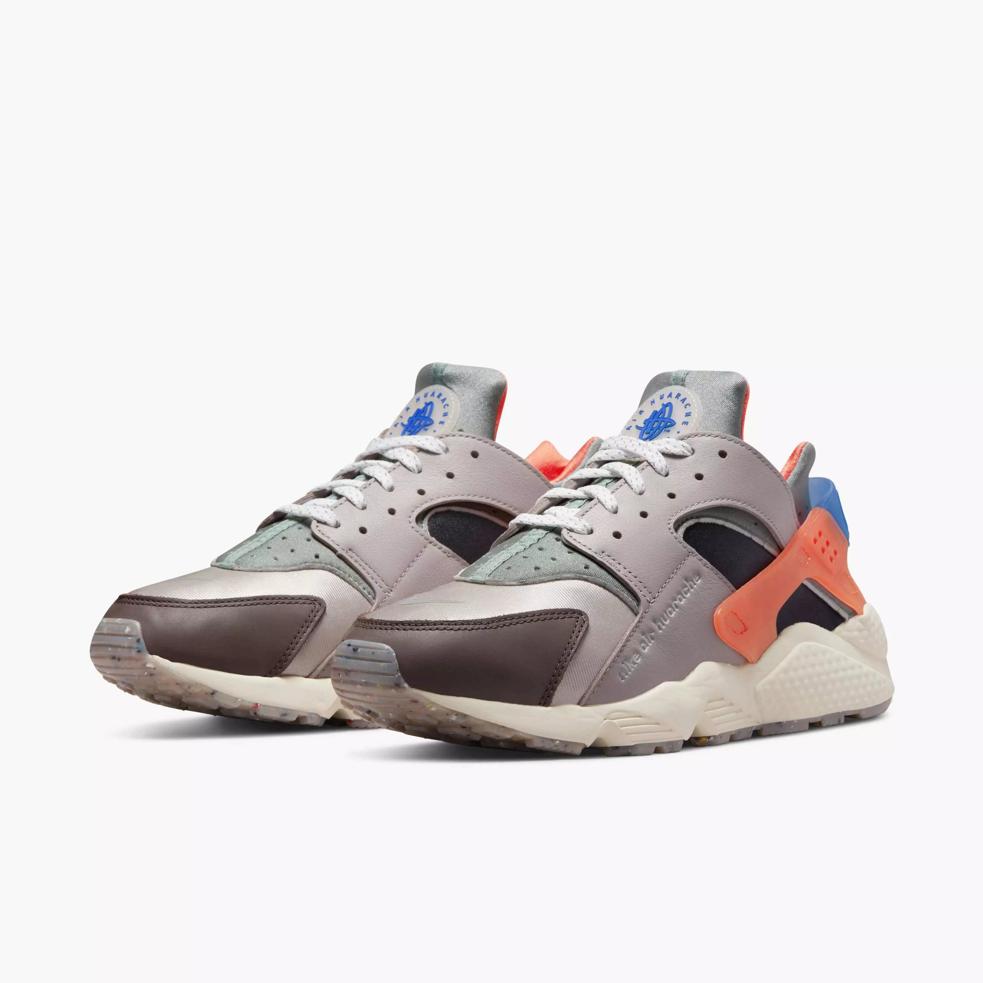 Nike Air Huarache Premium "City Bike" Men's Shoe - GREY/BLUE