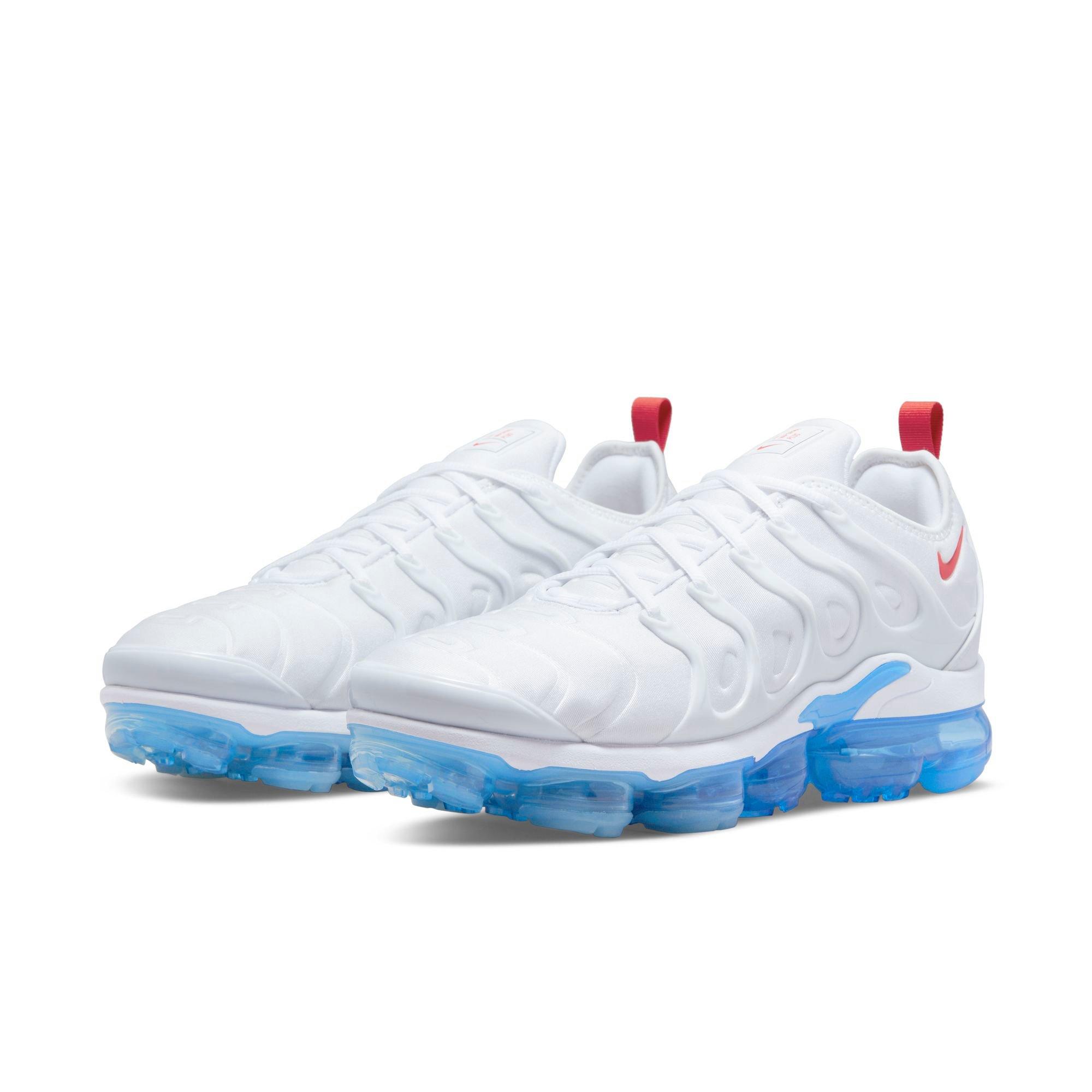 Nike air vapormax cheap red white and blue