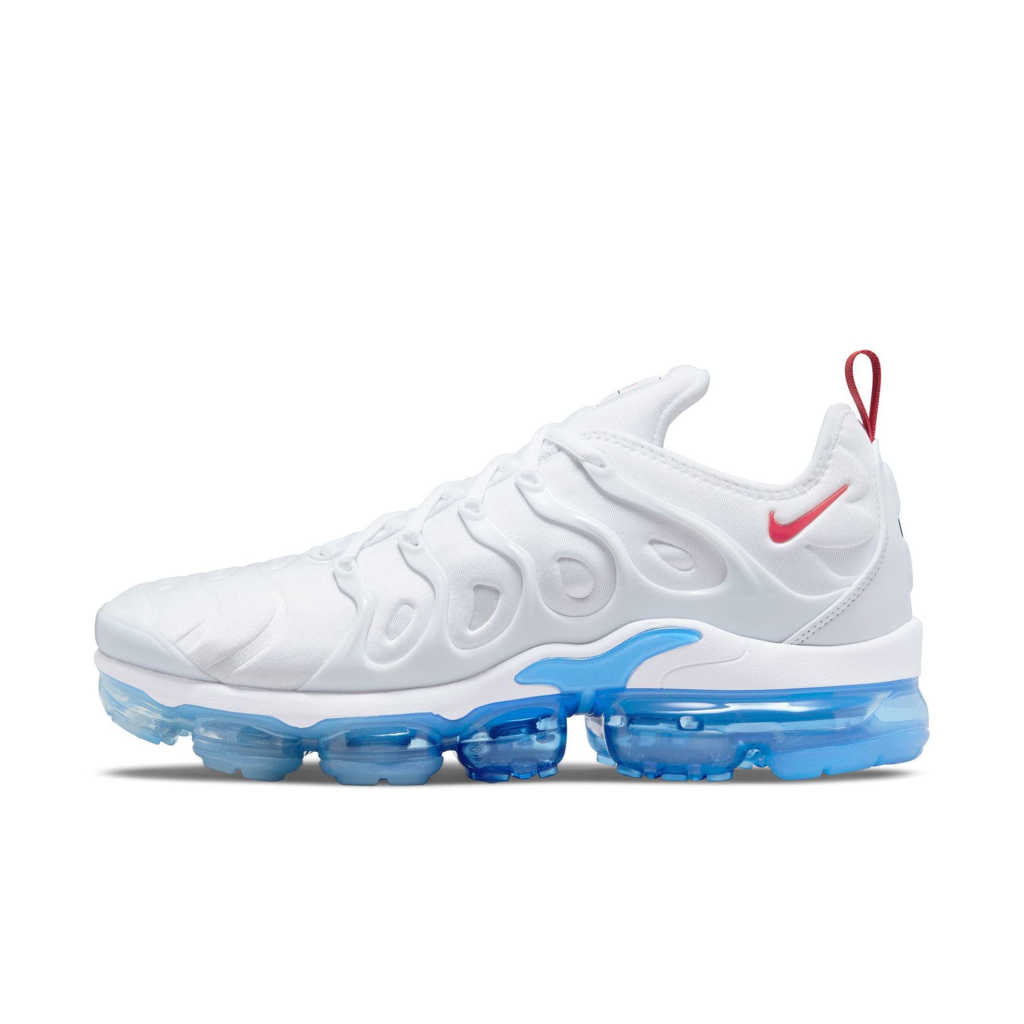 Nike vapormax plus shop red and blue