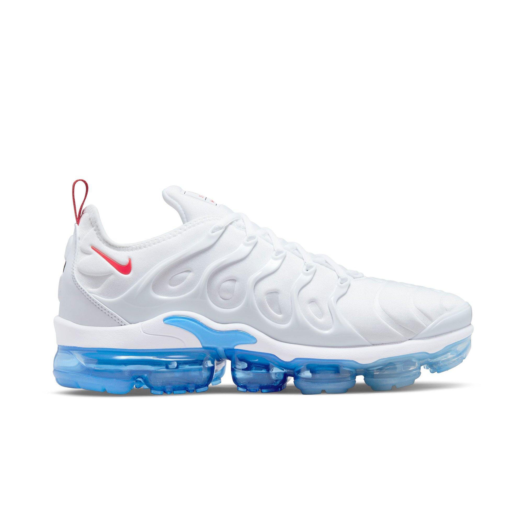 Nike vapormax plus 2024 white and red