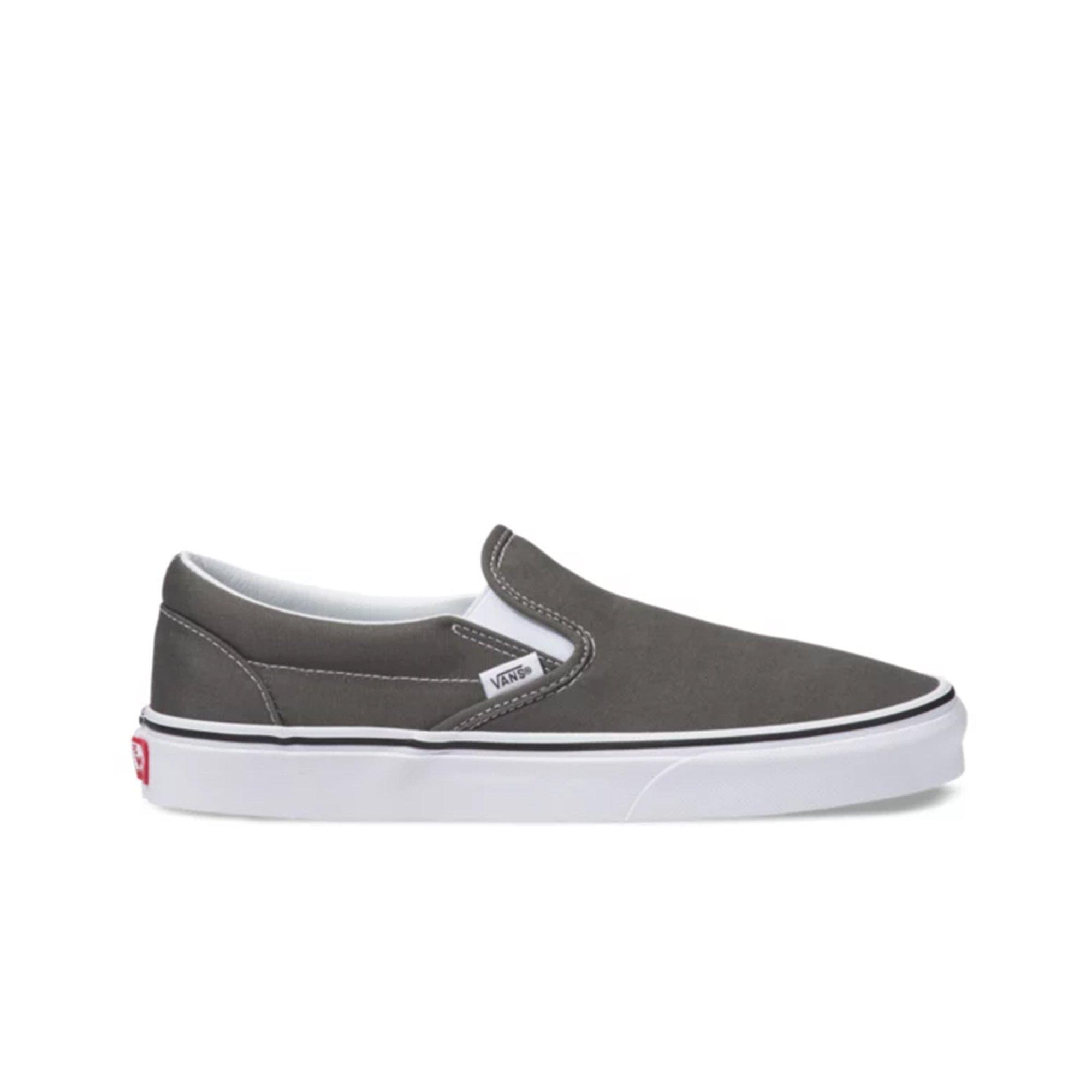 slip on charcoal vans