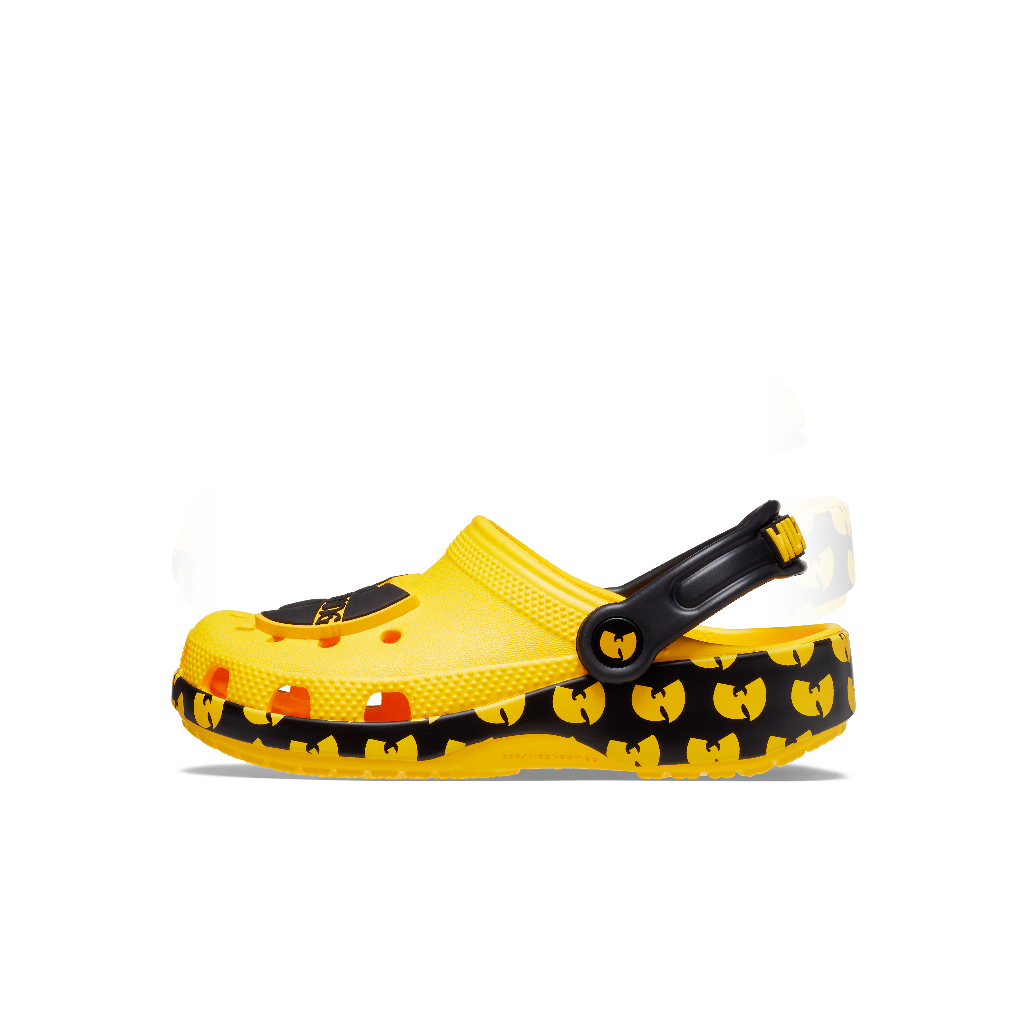 Crocs Classic "Wu-Tang Clan" Preschool Boys' Clog - YELLOW Thumbnail View 2