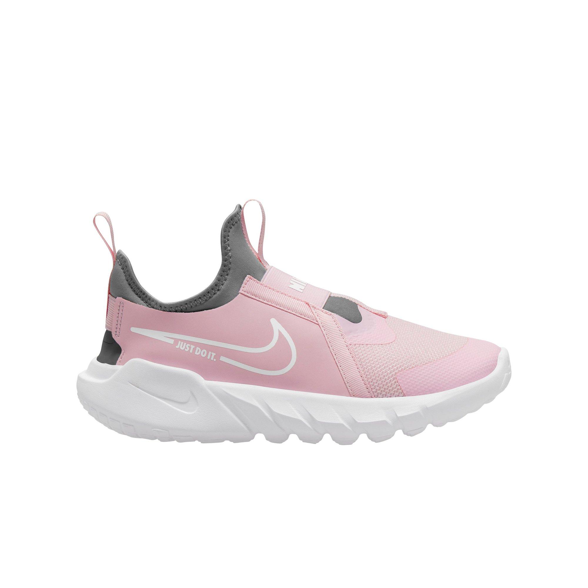 Nike Flex Runner 2 Pink Foam White Grade School Girls Road Running Shoe Hibbett