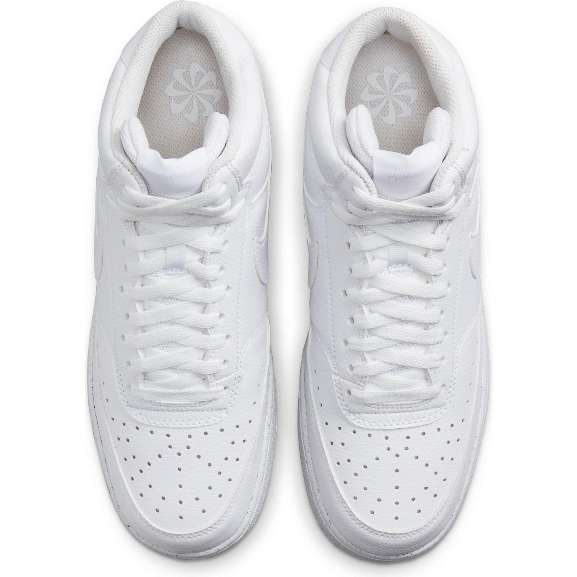 Nike Court Vision Mid Next Nature "White" Men's Shoe - WHITE Thumbnail View 5