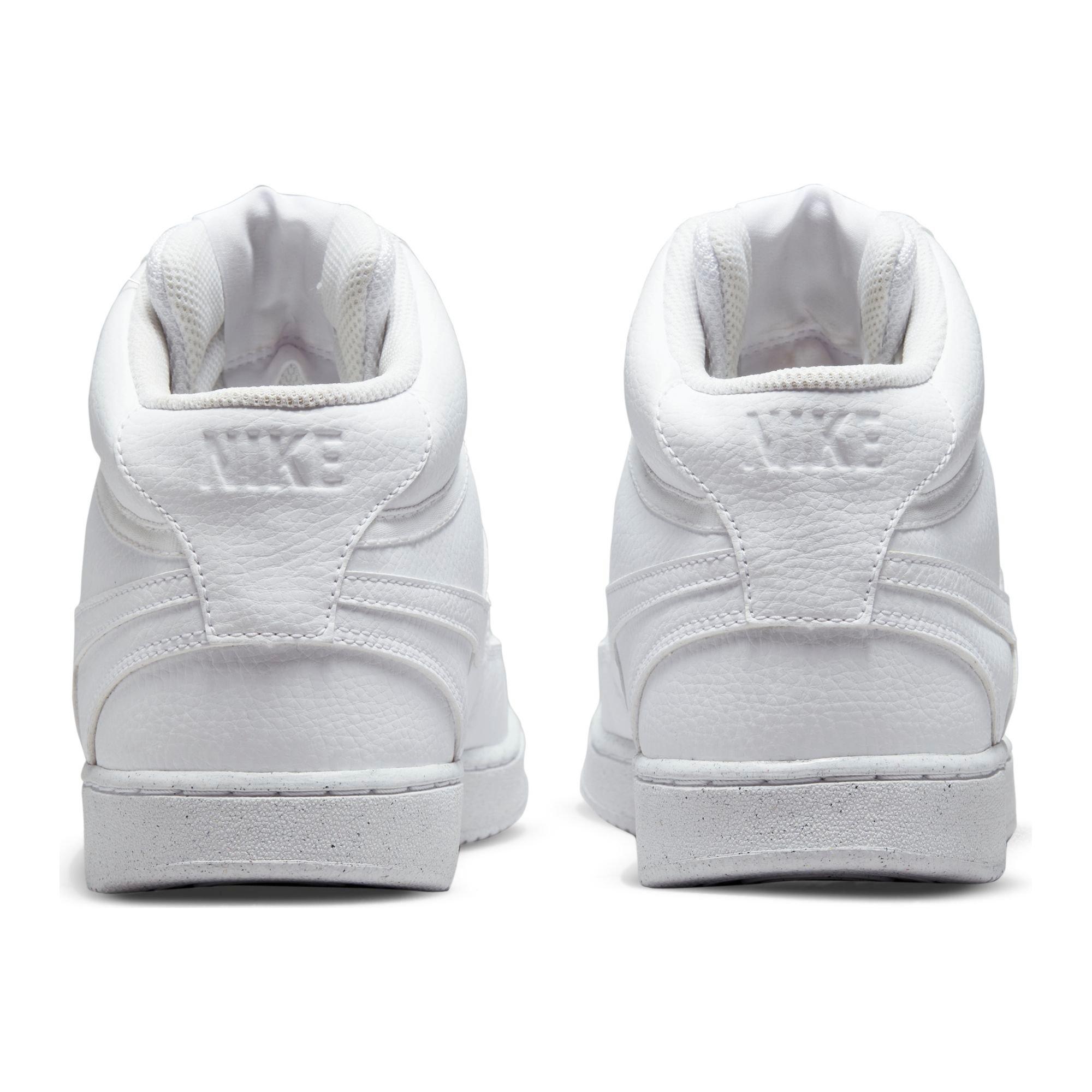 Nike Court Vision Mid Next Nature "White" Men's Shoe - WHITE Thumbnail View 7