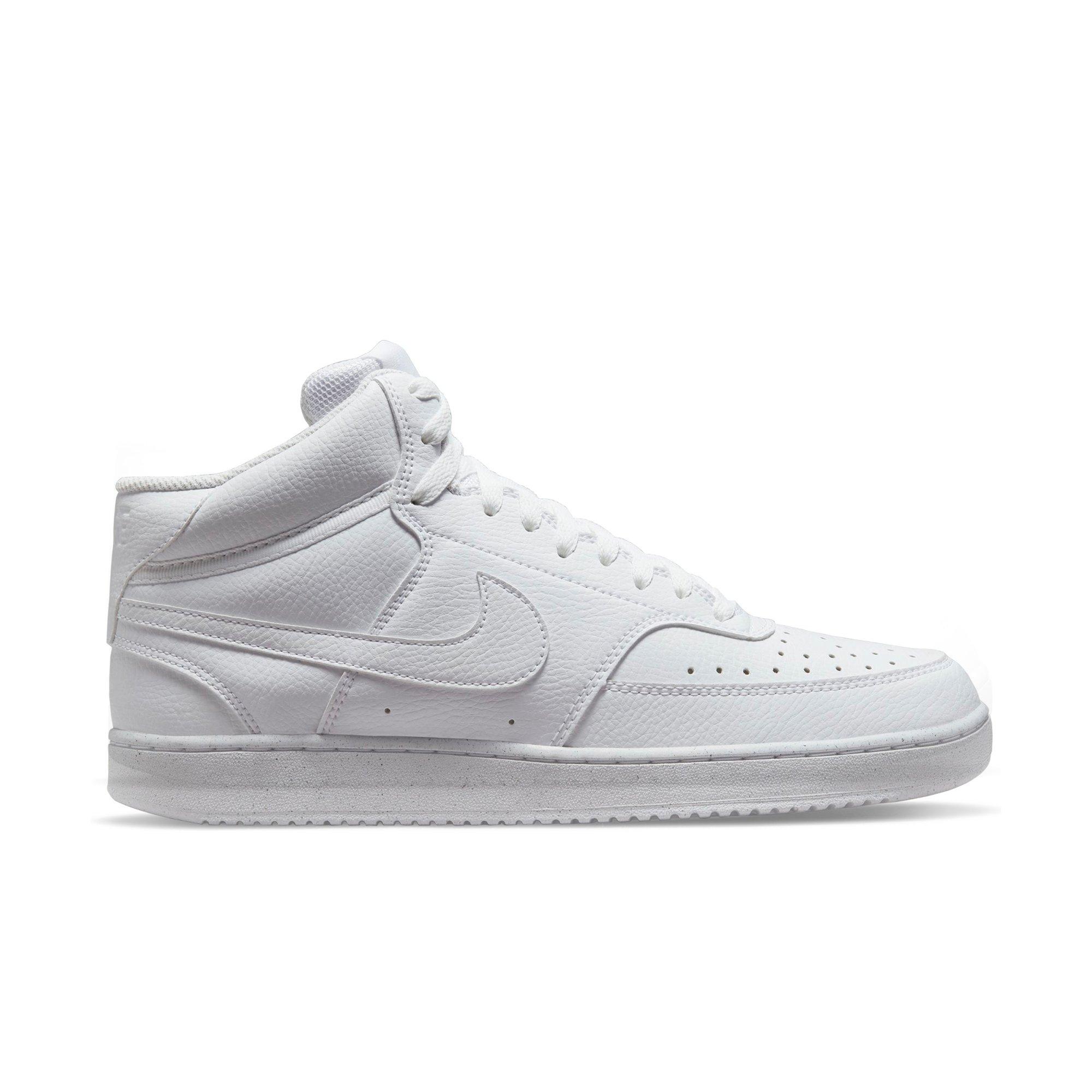 Nike Court Vision Mid Next Nature "White" Men's Shoe - WHITE Thumbnail View 1