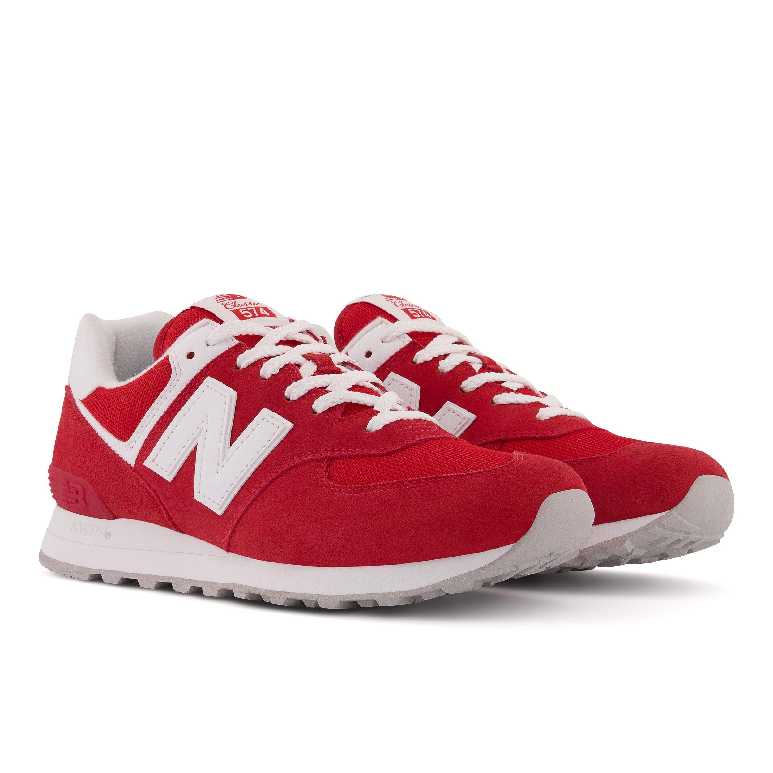 Red new balance shoes cheap for women