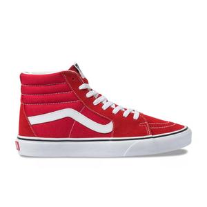 Mens red store vans sale