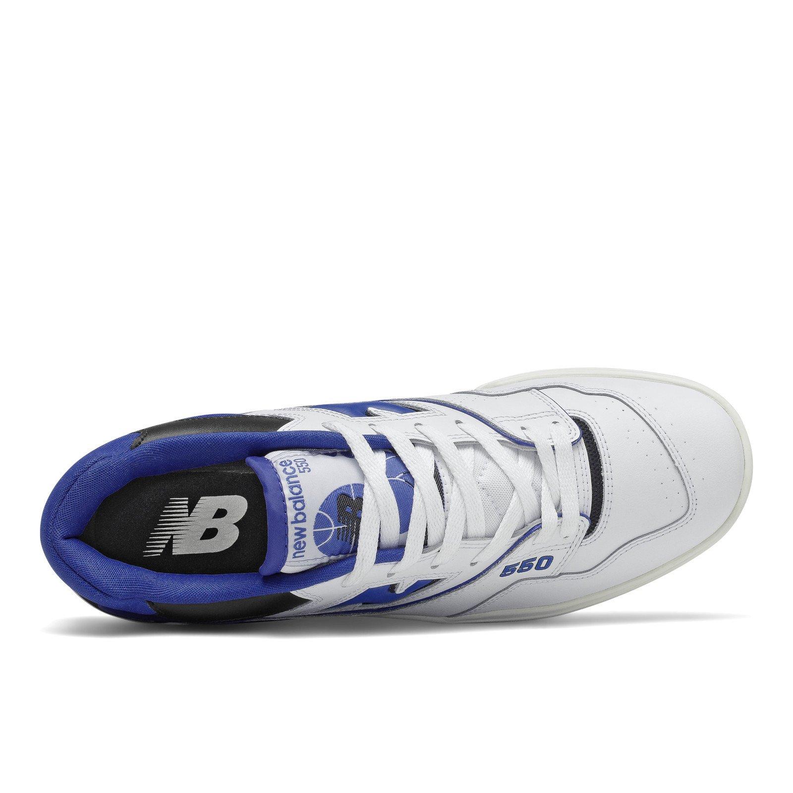 New Balance 550 White/Green Men's Shoe - Hibbett