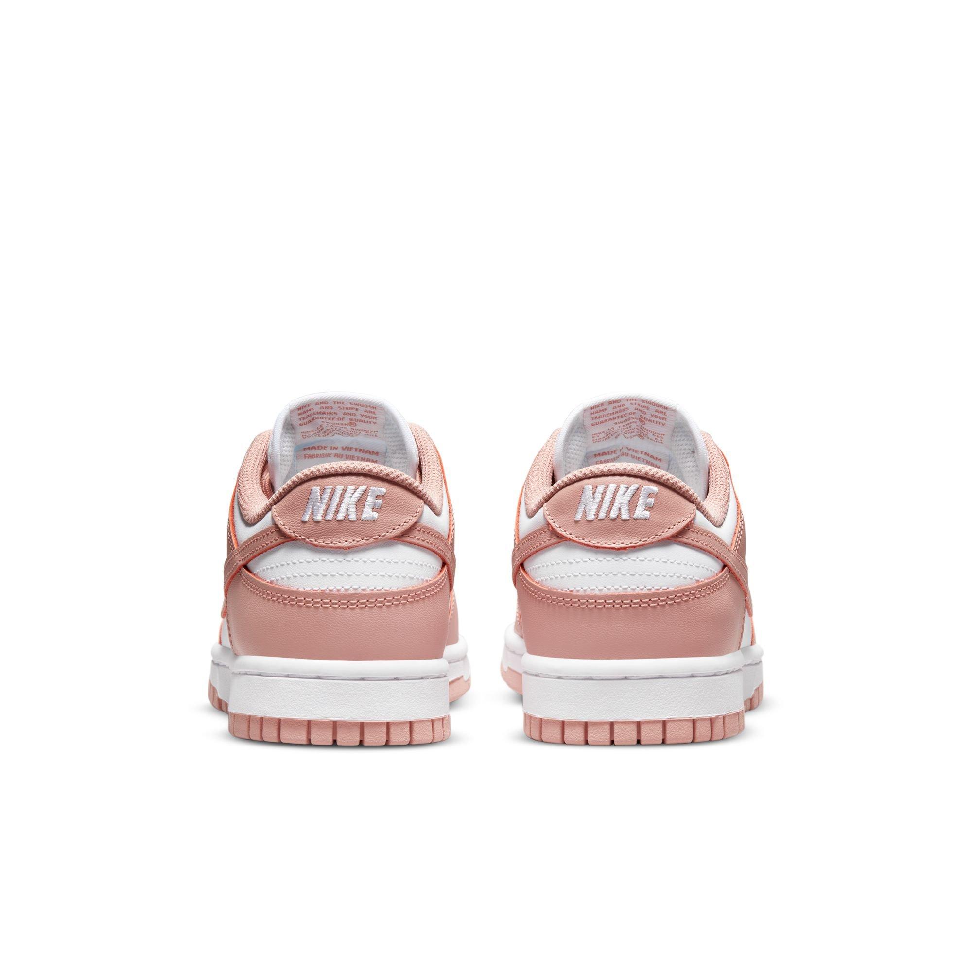 Nike Dunk Low Women's "White/Rose Whisper" Shoe