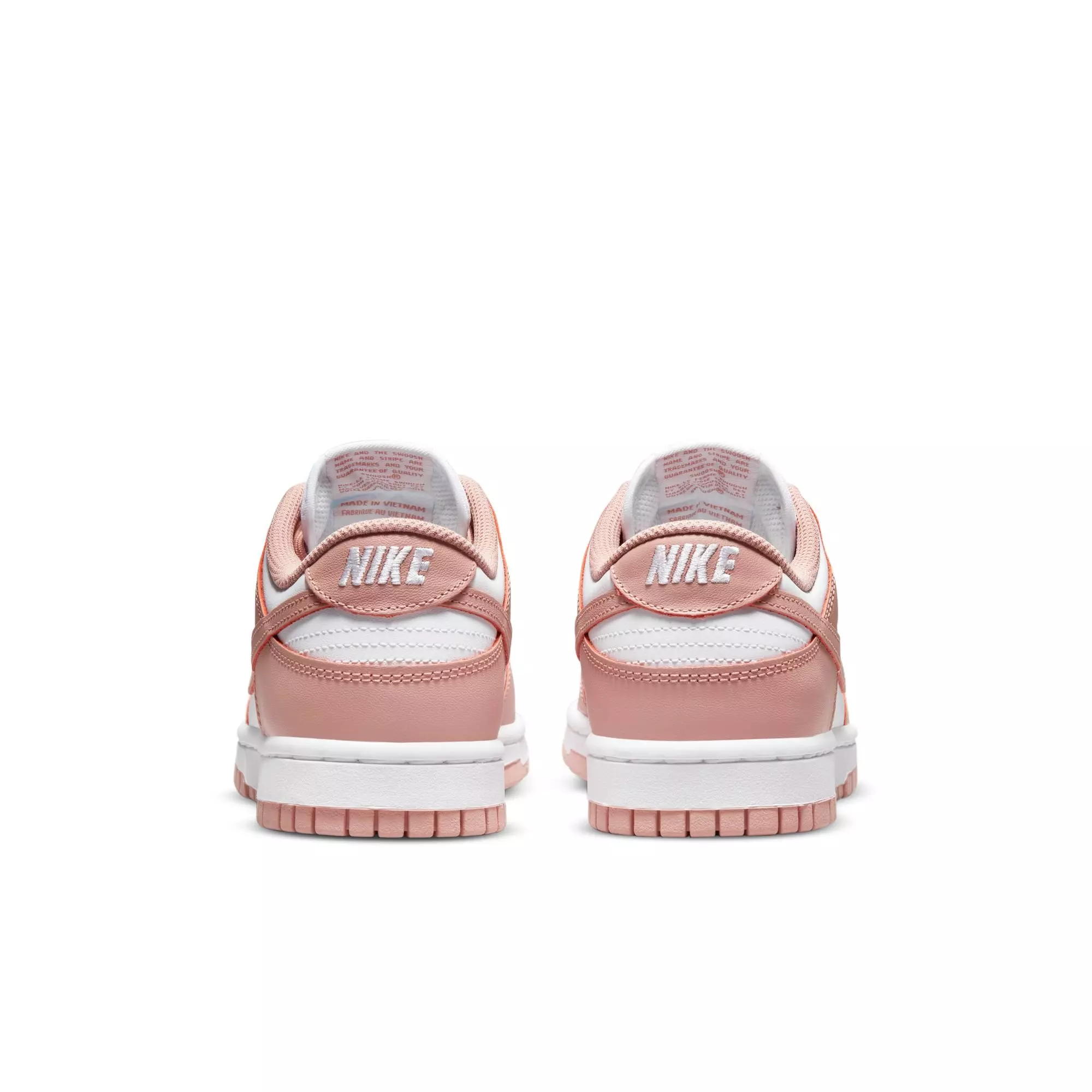 Nike Dunk Low "White/Rose Whisper" Women's Shoe - WHITE/PINK